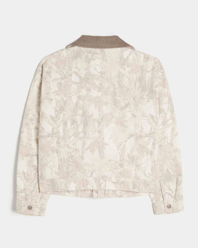 Camo Denim Workwear Jacket