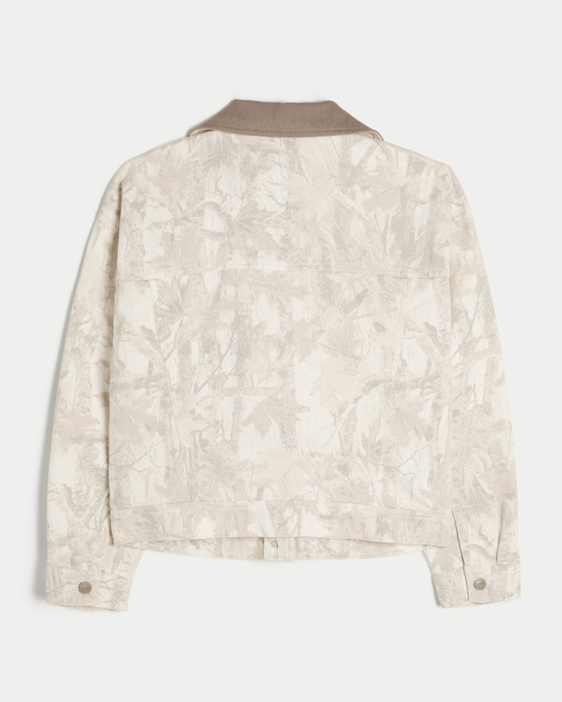 Camo Denim Workwear Jacket
