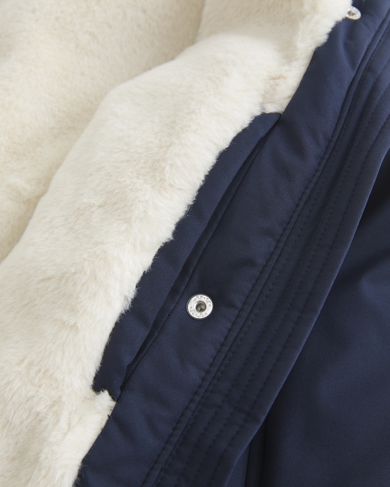 Faux Fur-Lined All-Weather Jacket