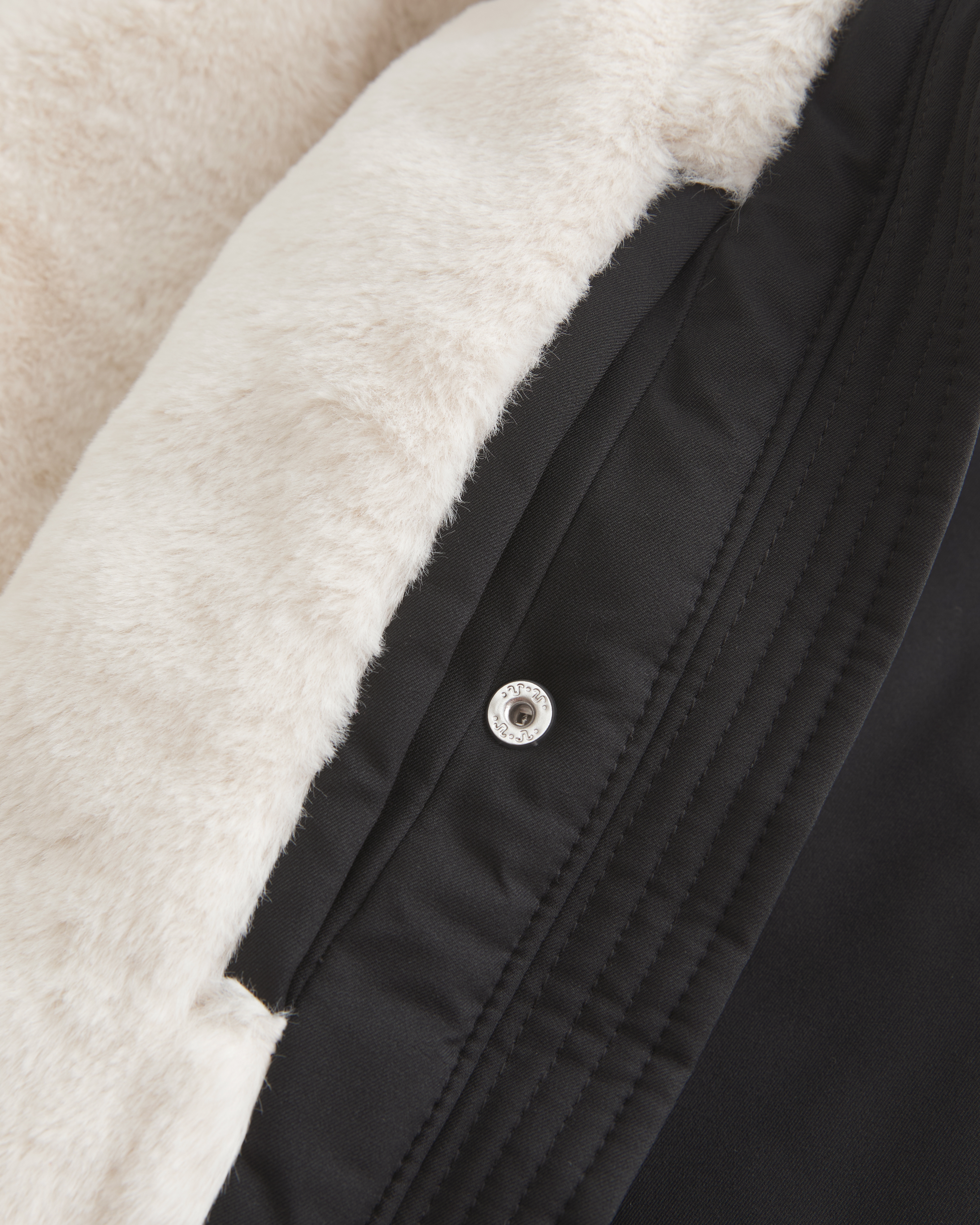 Faux Fur-Lined All-Weather Jacket