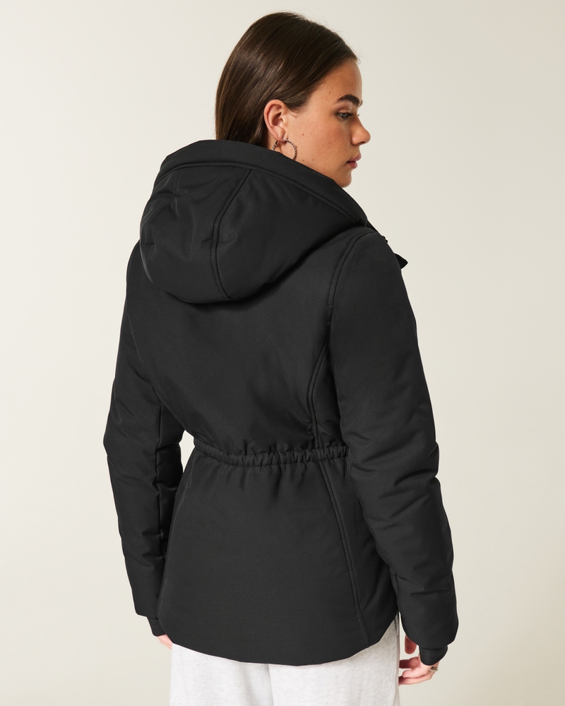 Faux Fur-Lined All-Weather Jacket