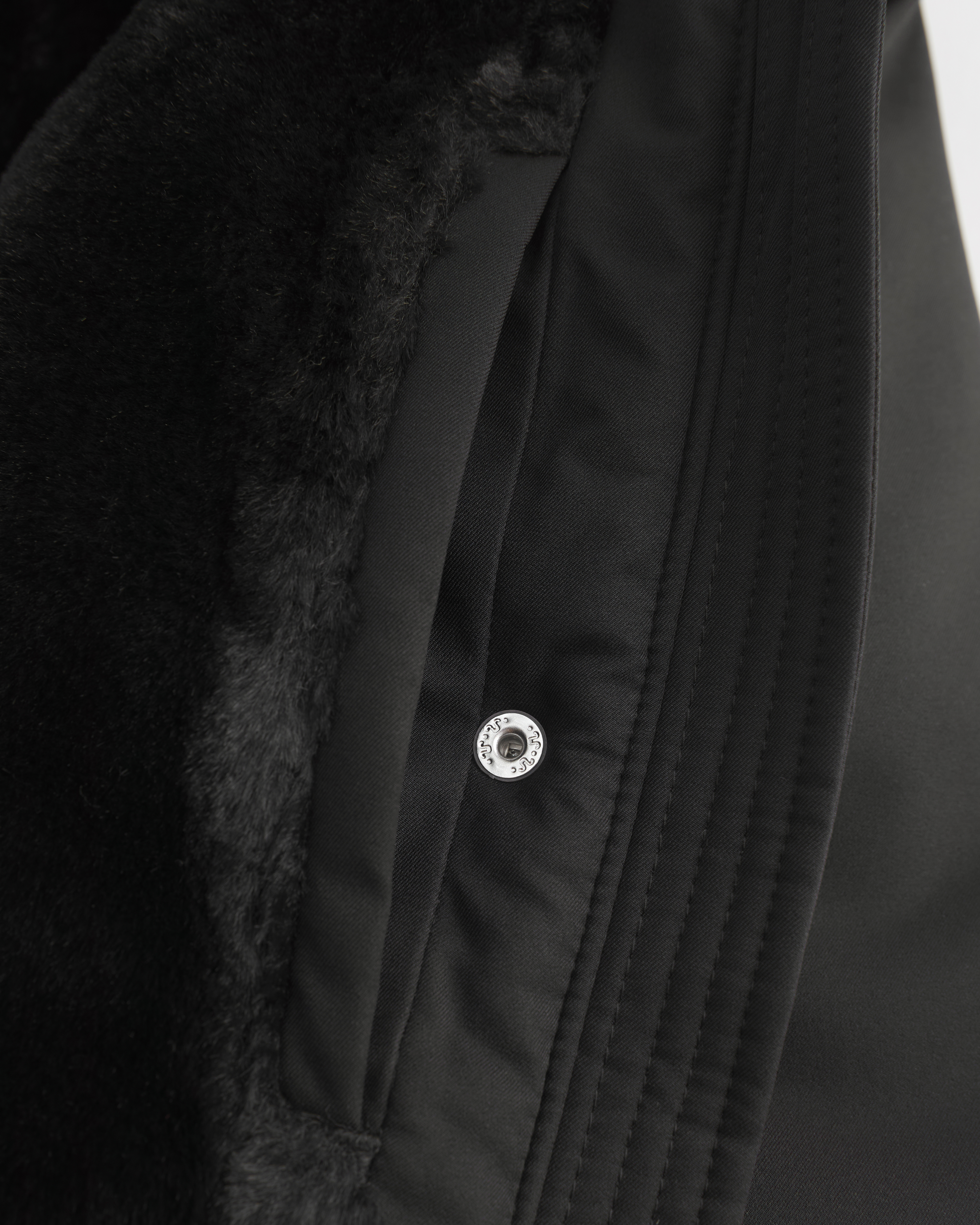 Faux Fur-Lined All-Weather Jacket