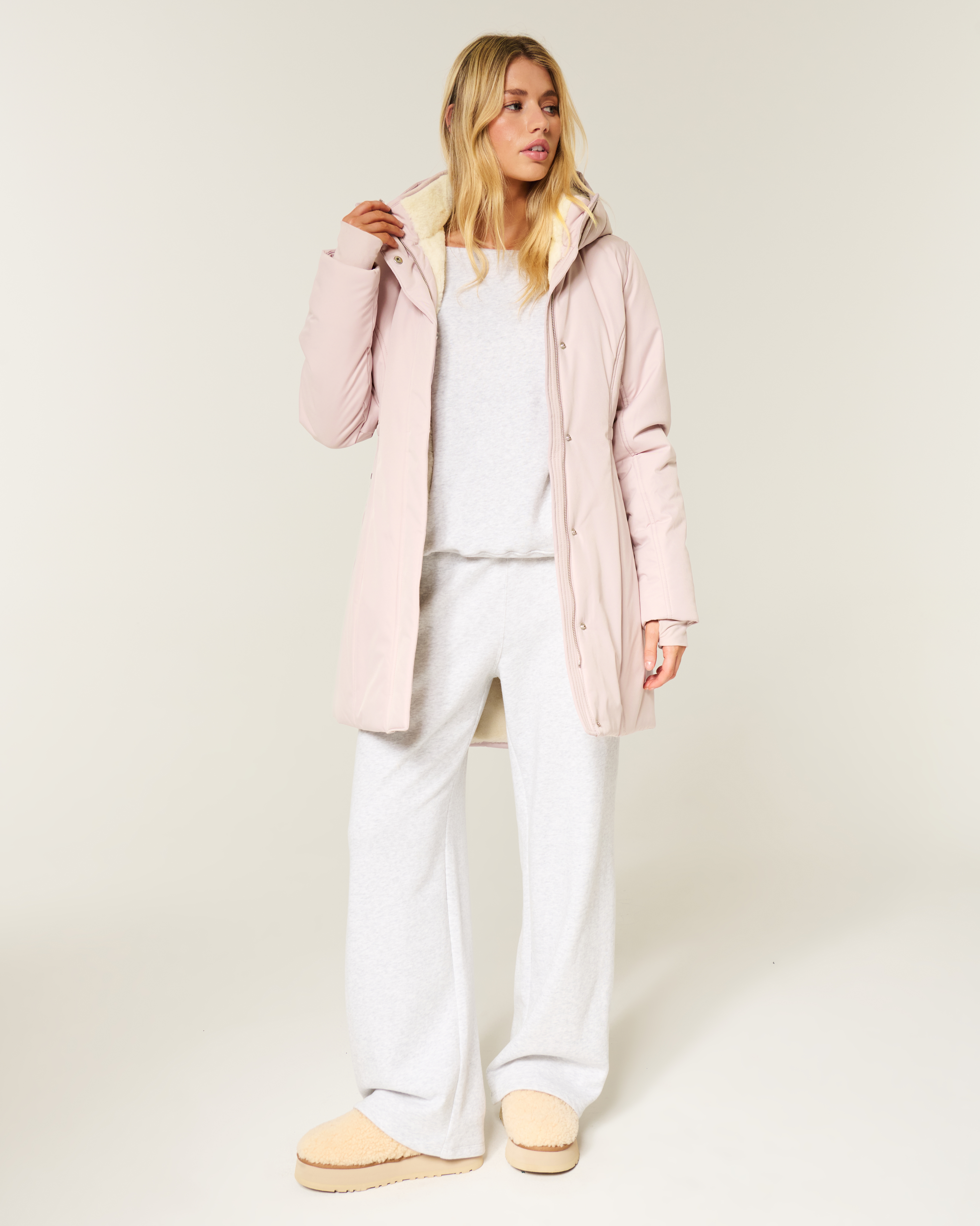 Hollister Faux Fur-lined Parka