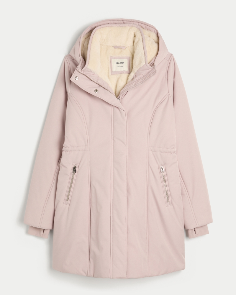 Faux Fur-Lined Parka