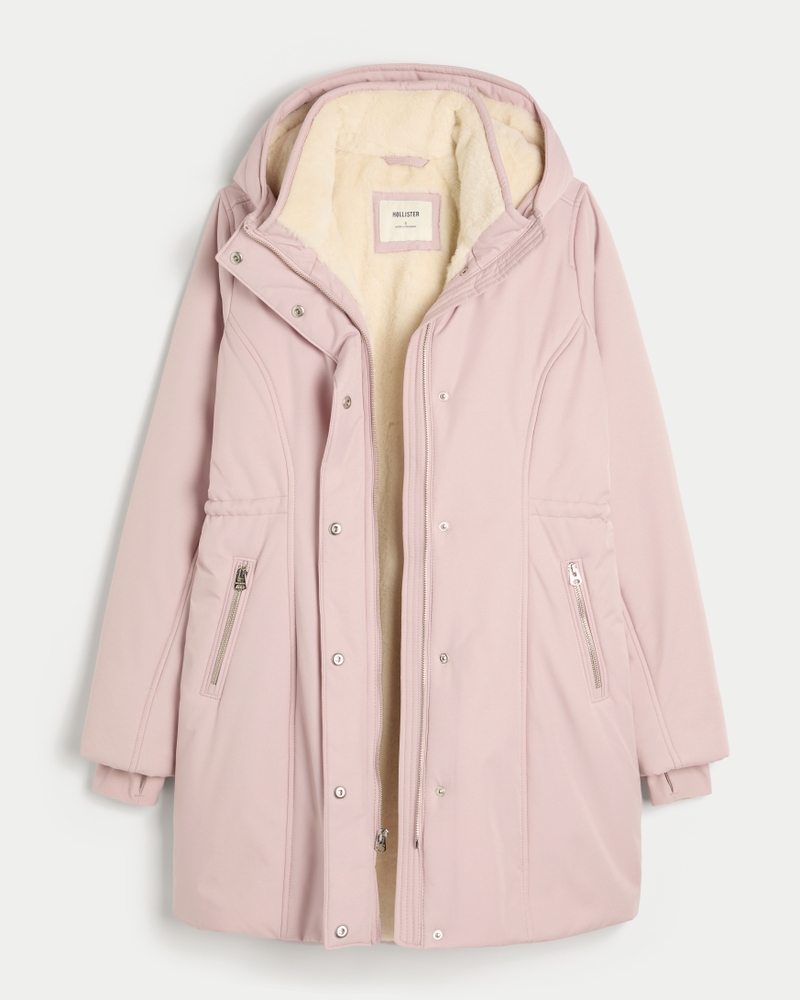 Faux Fur-Lined Parka