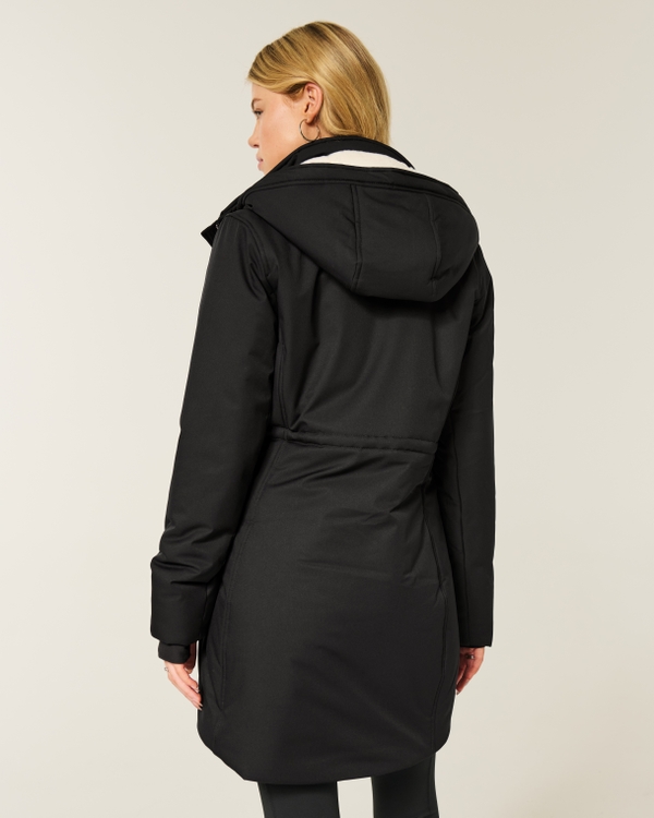 Faux Fur-Lined Parka