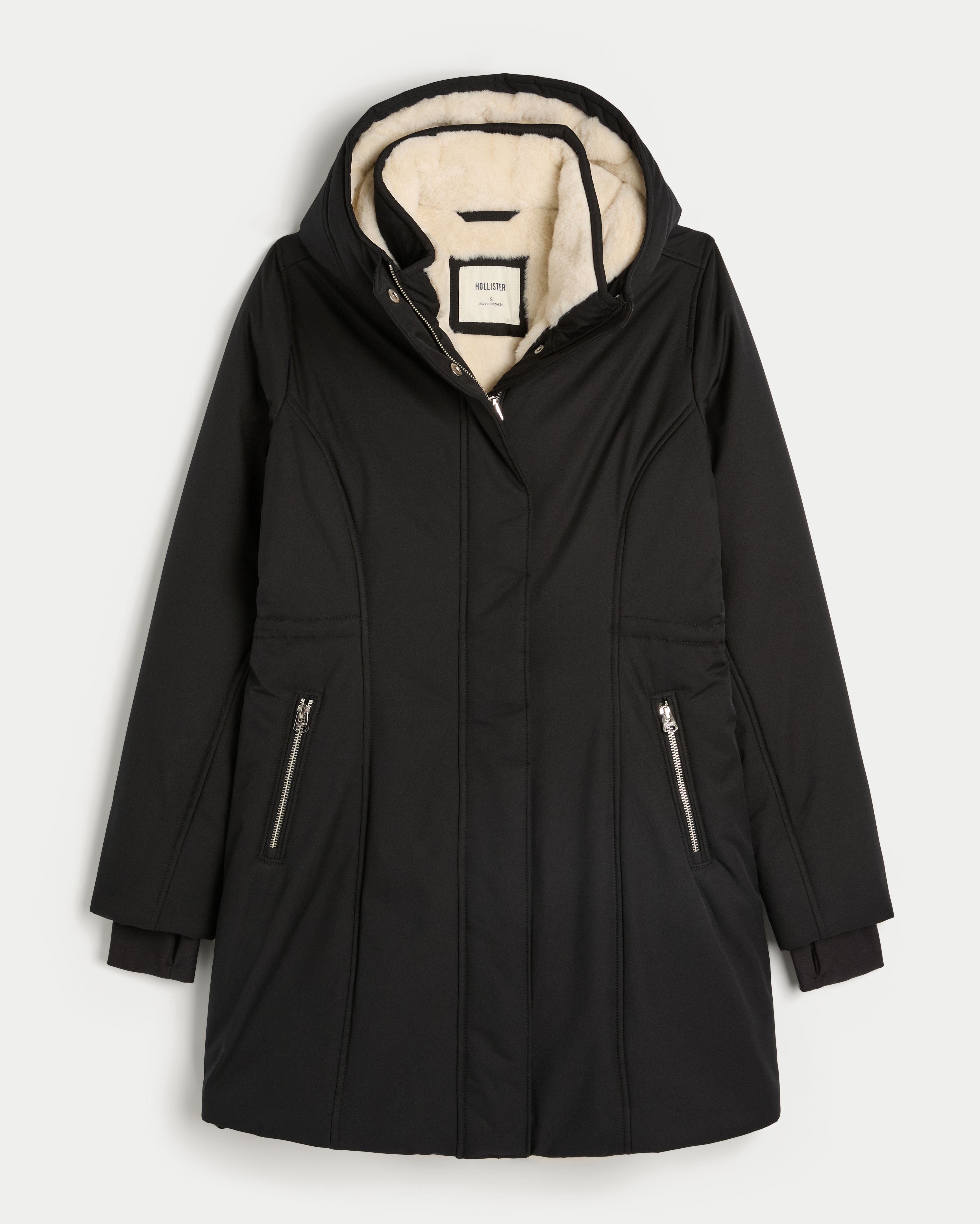 Faux Fur-Lined Parka