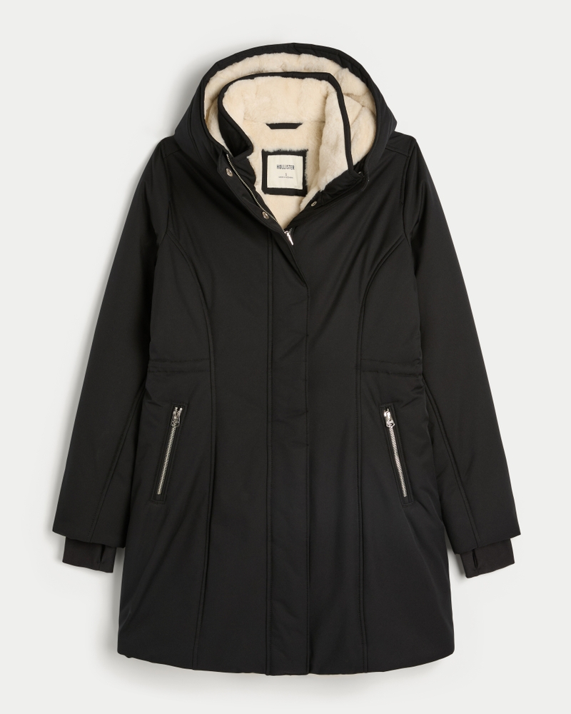 Faux Fur-Lined Parka