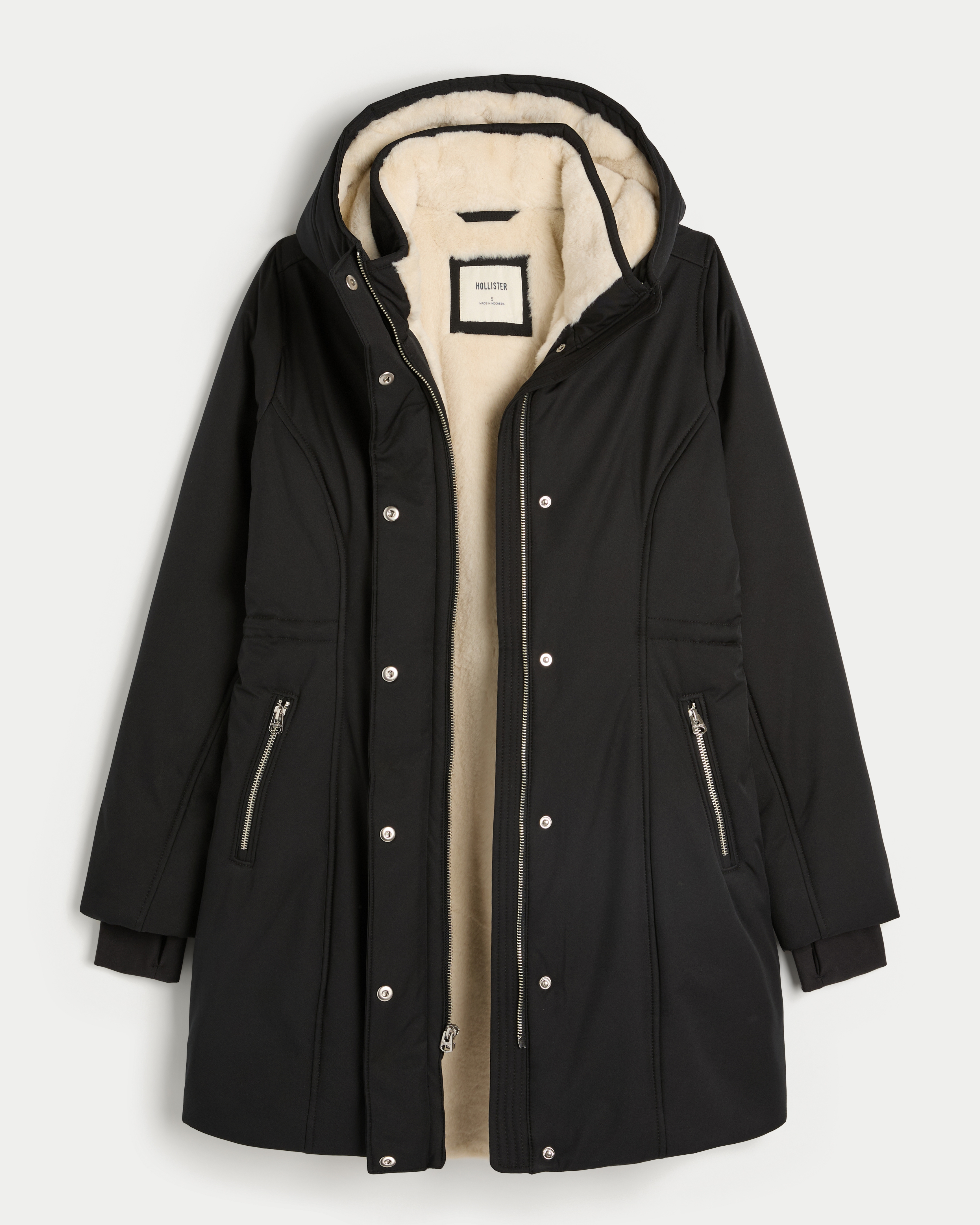 Faux Fur-Lined Parka