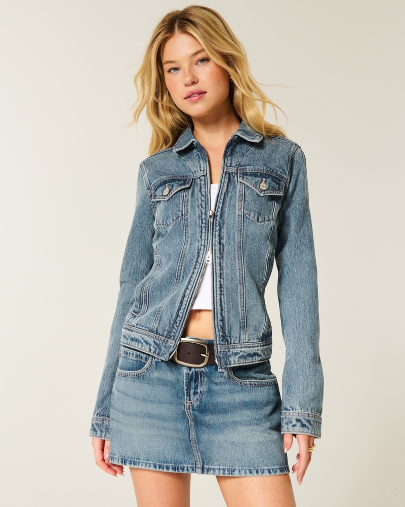 Twill Zip-Up Jacket
