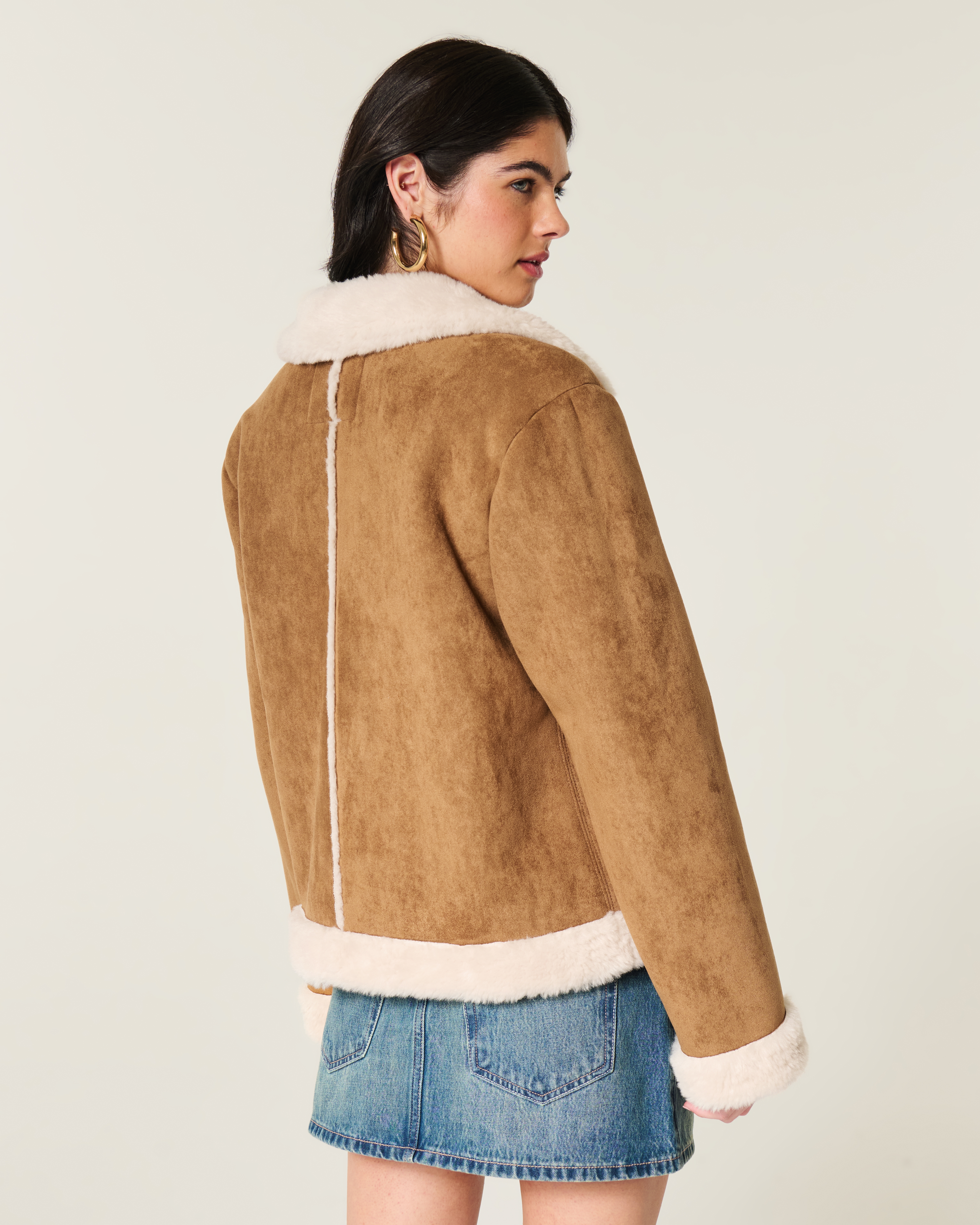 Faux Shearling Jacket