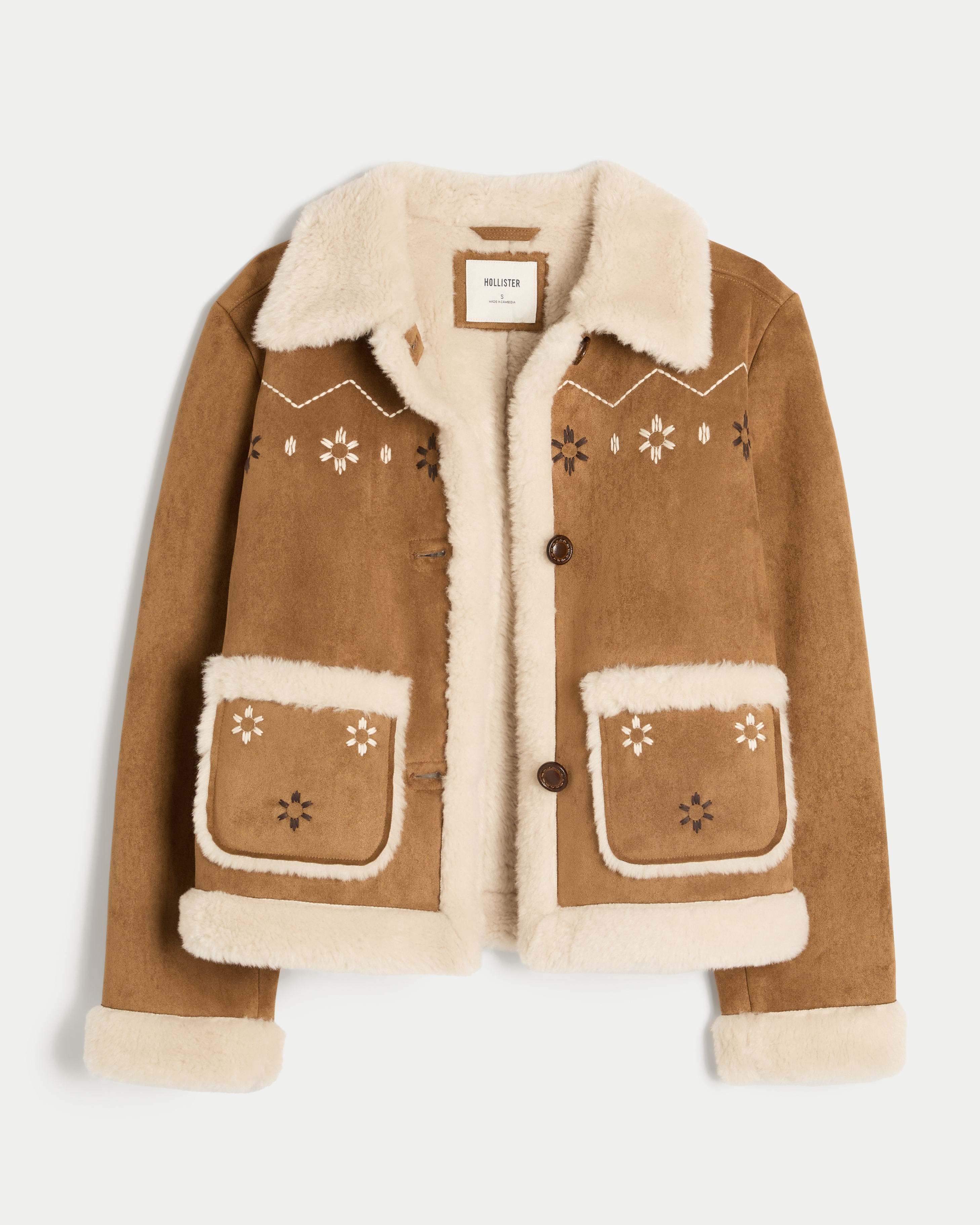 Faux Shearling Jacket