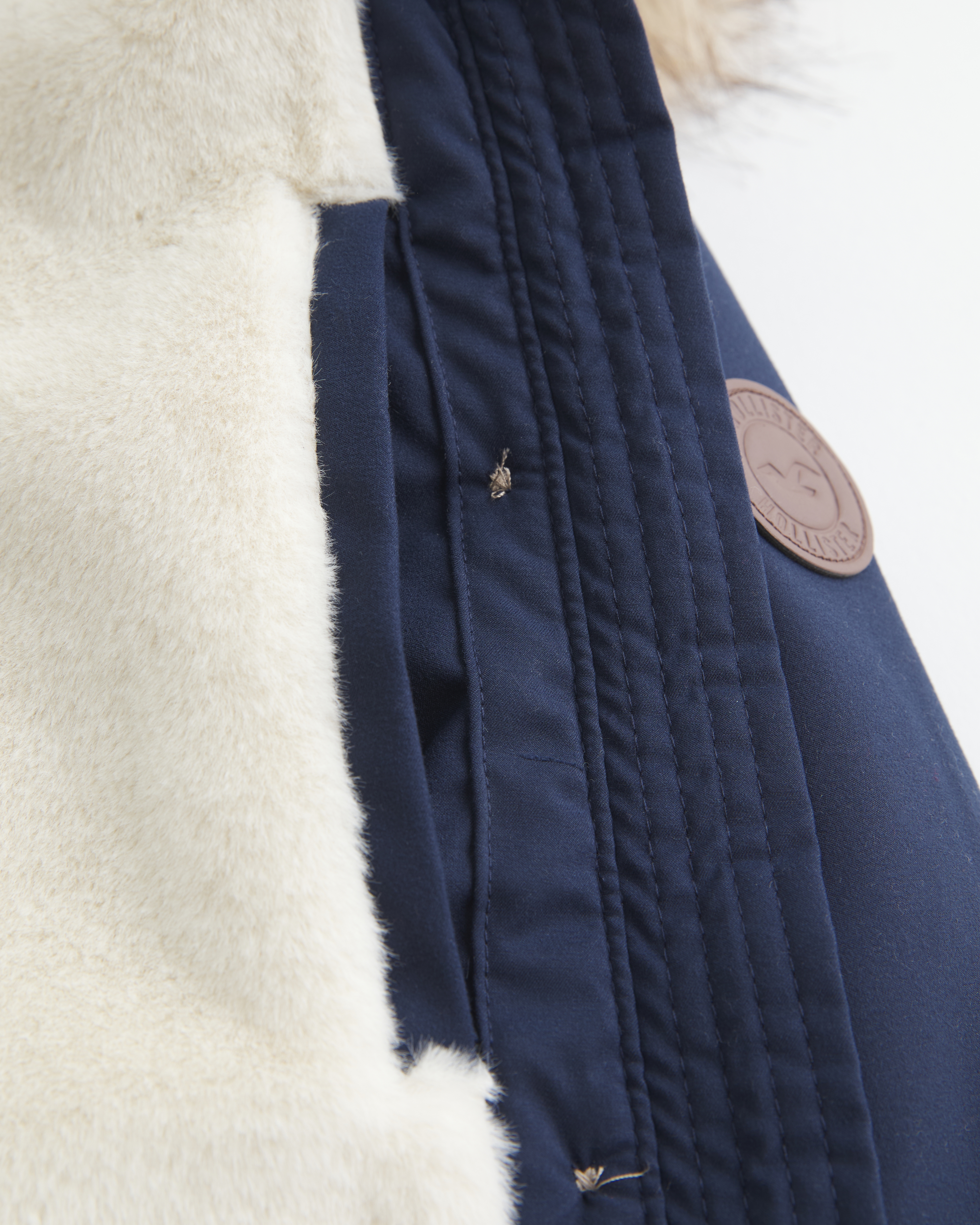 Hollister Faux Fur-lined Parka