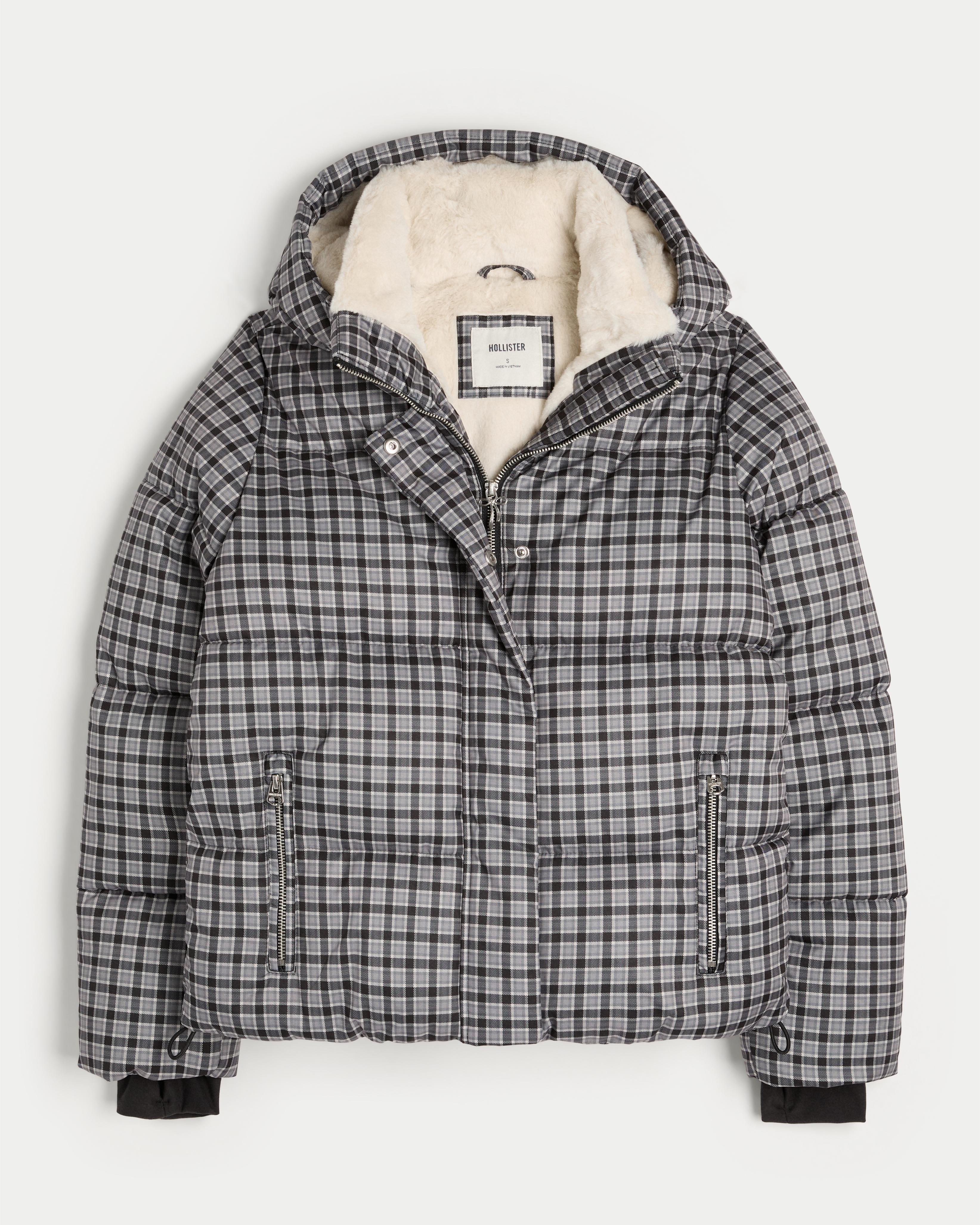 Faux Fur Lined Puffer Jacket