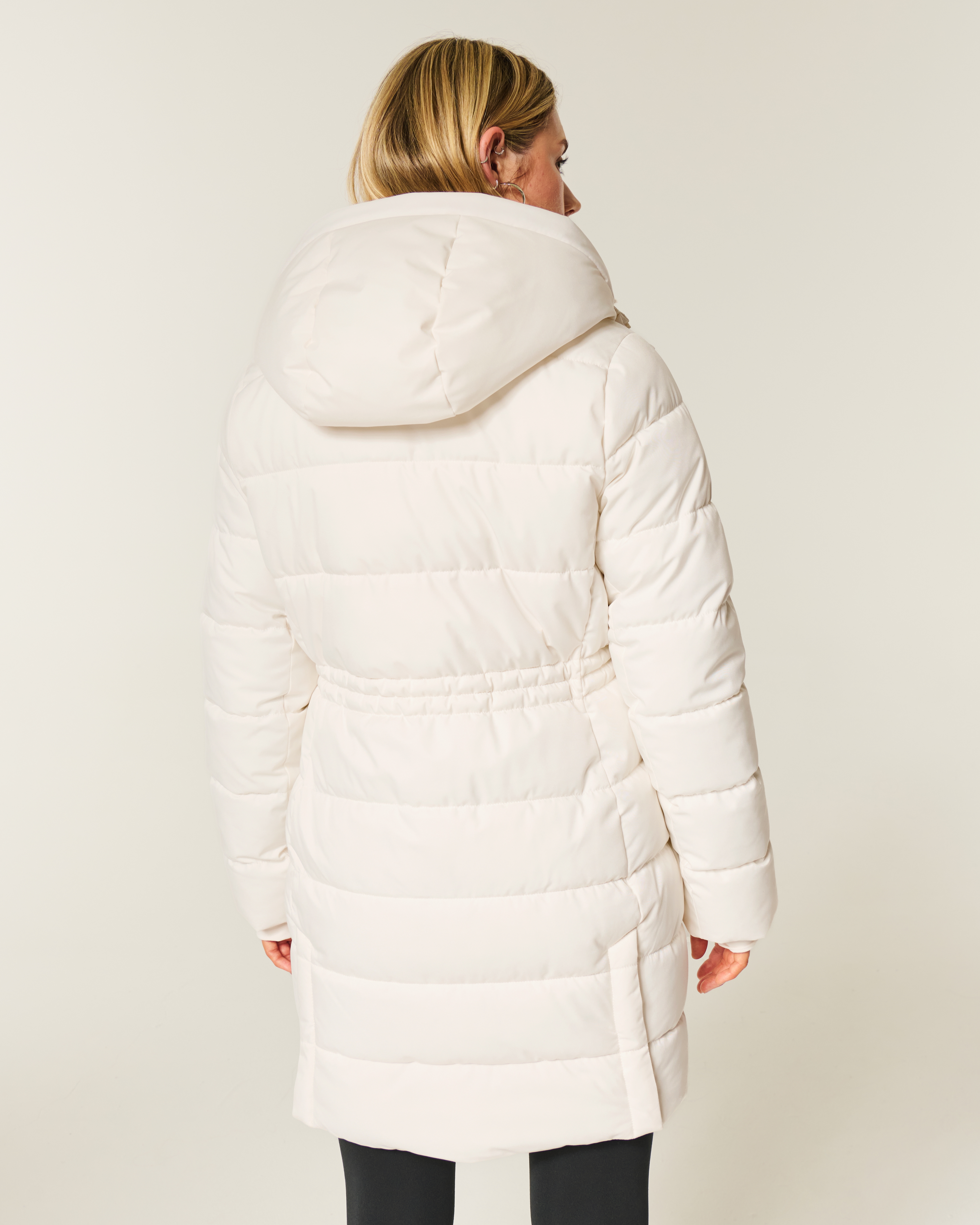 Hollister Faux Fur-lined Puffer Parka