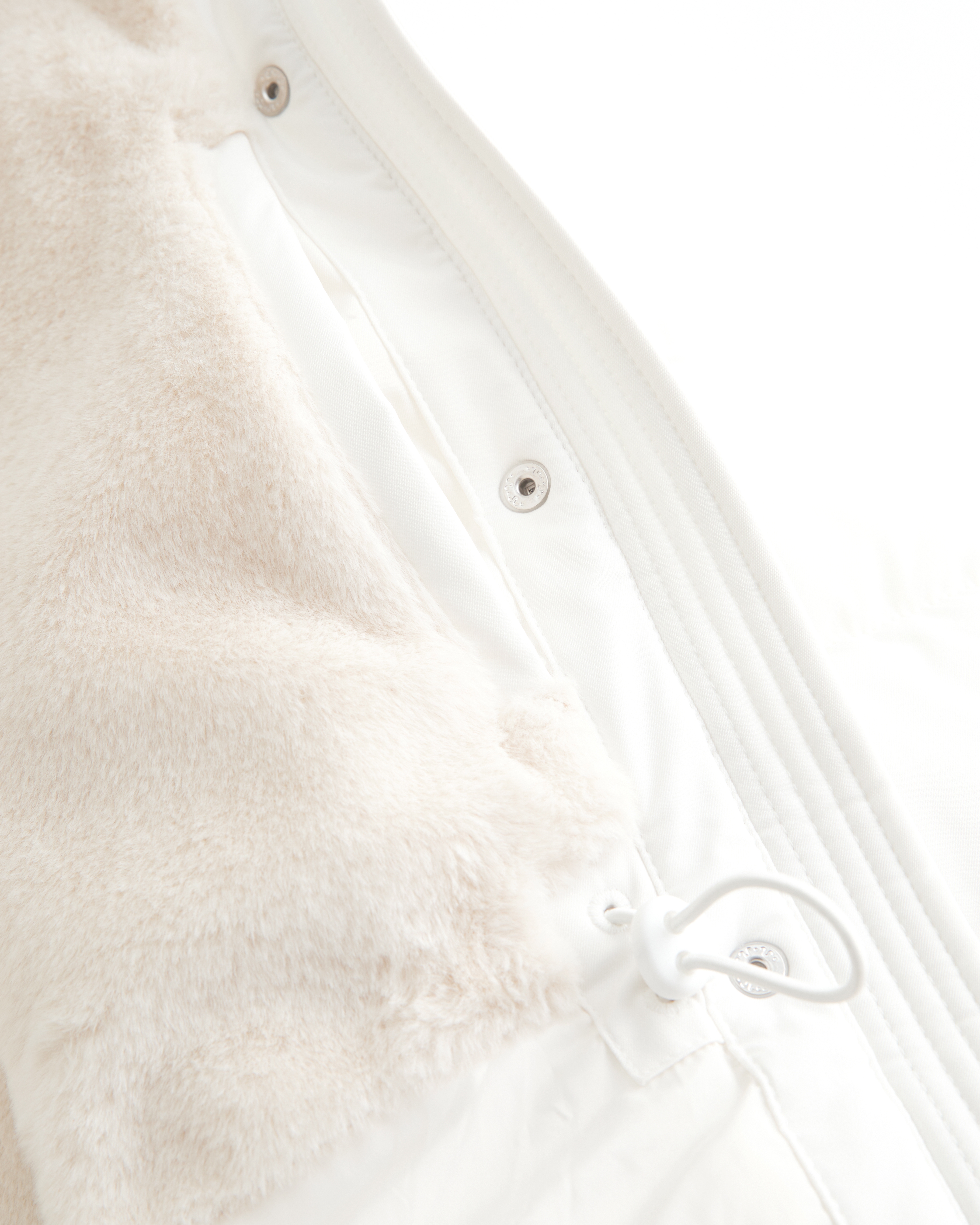 Hollister Faux Fur-lined Puffer Parka