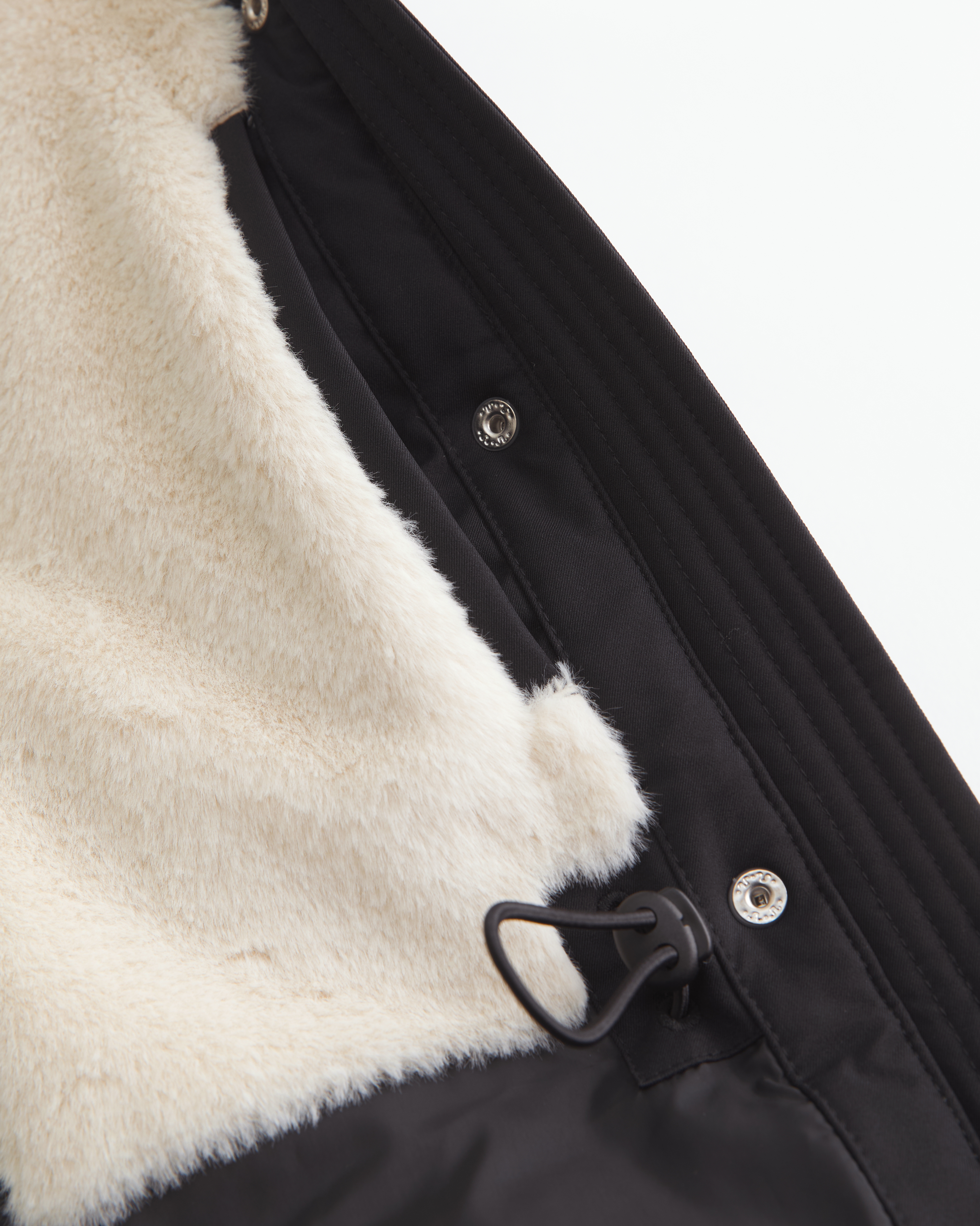 Faux Fur-Lined Puffer Parka