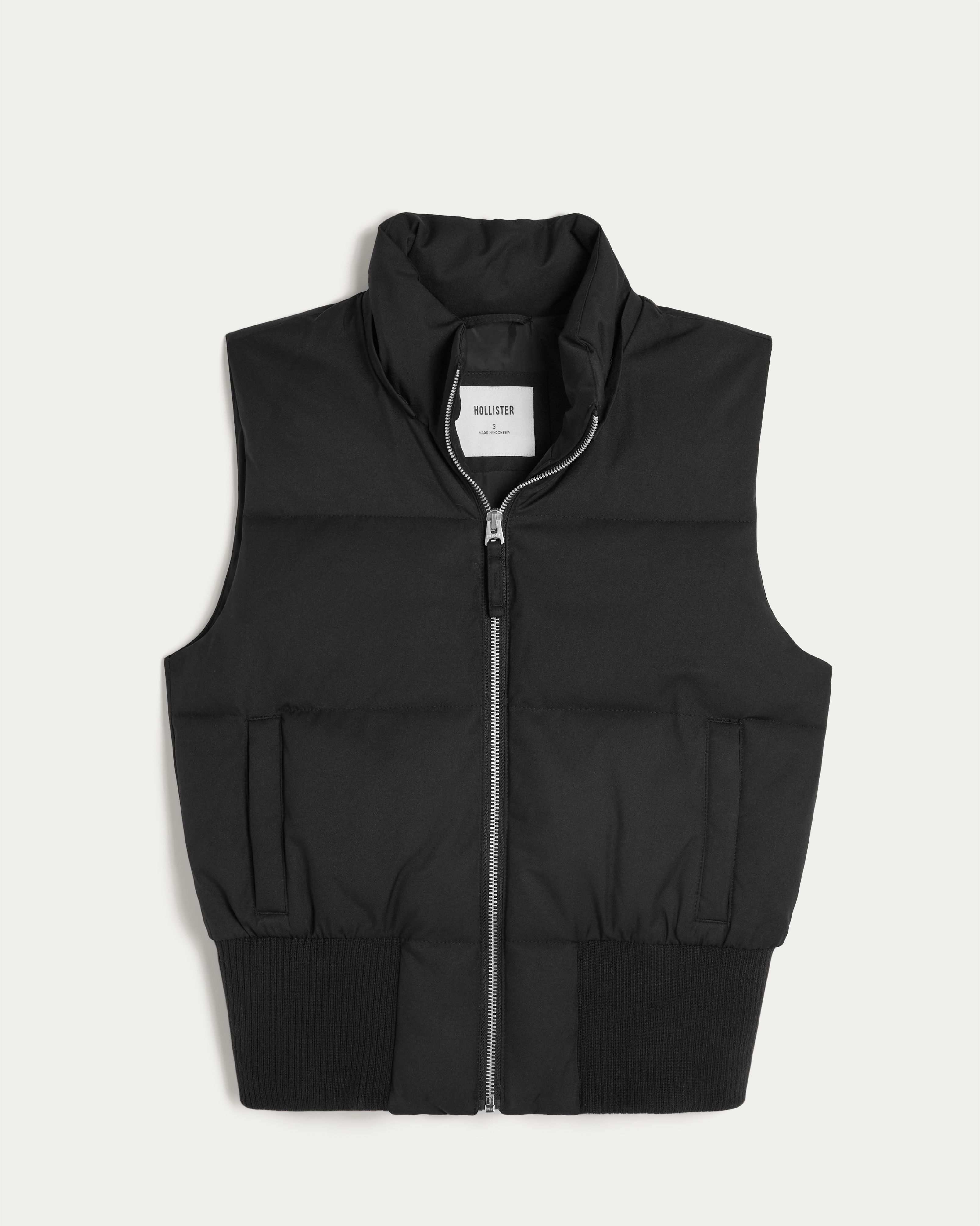 Faux Fur Trim Hooded Y2K Vest