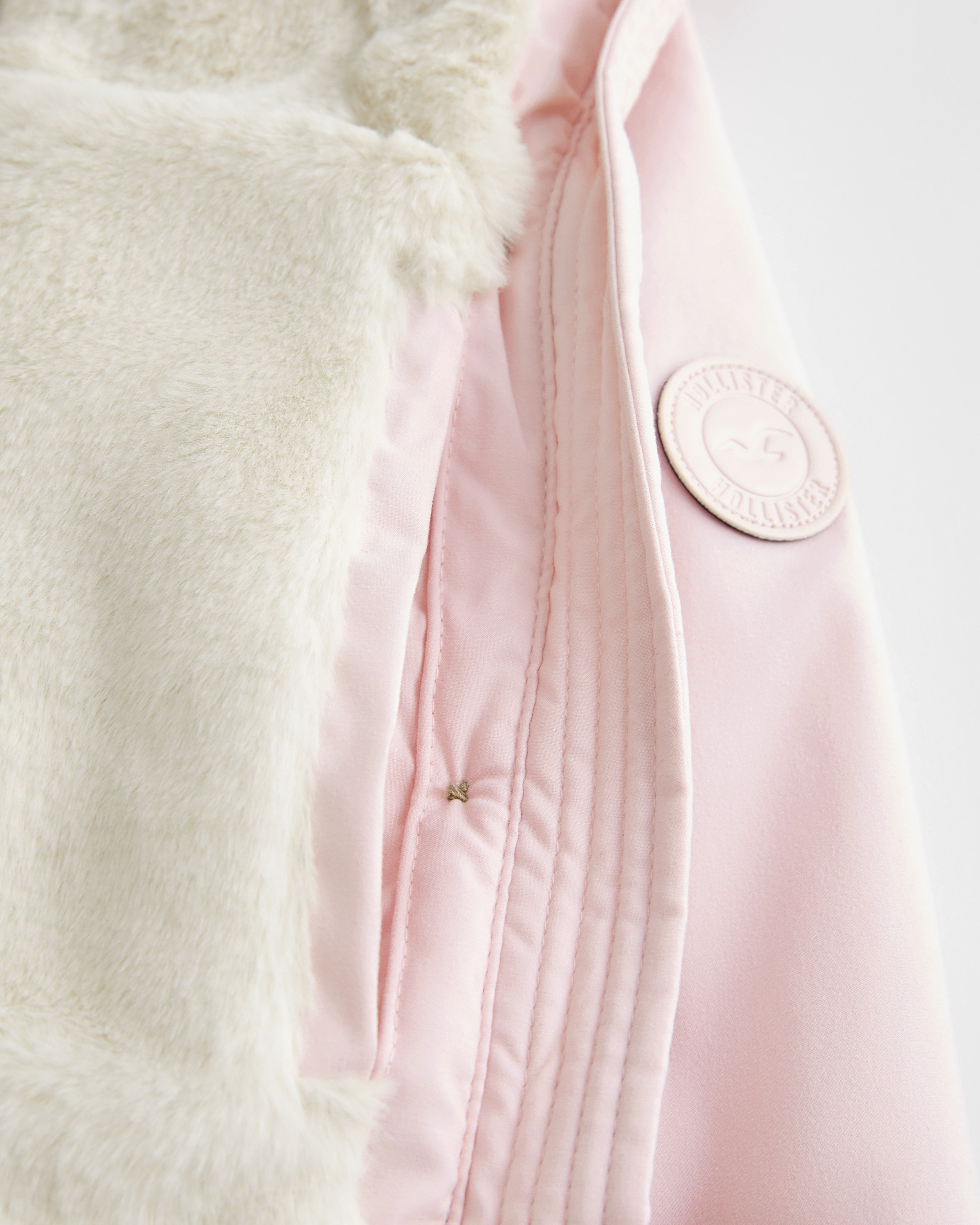 Hollister Faux Fur-lined Parka