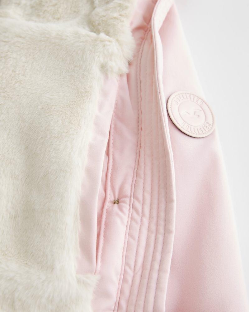 Faux Fur-Lined Parka