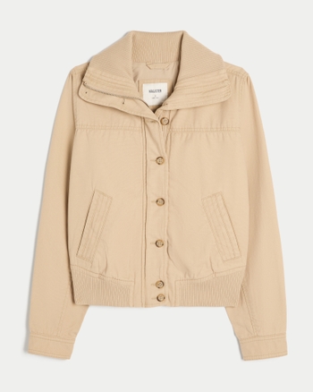 Women's Bomber Jacket | Women's Jackets & Coats | HollisterCo.com