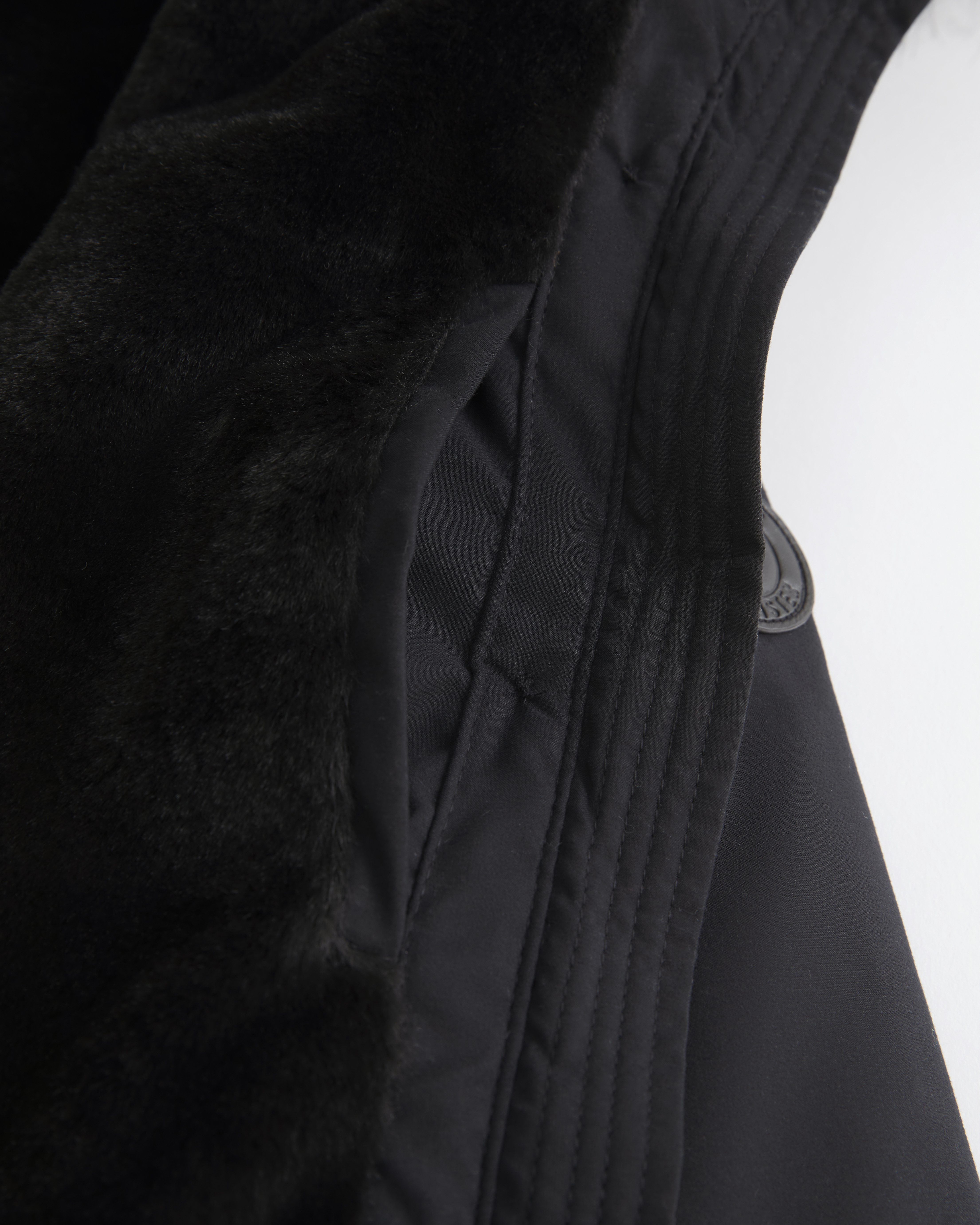 Faux Fur-Lined Parka