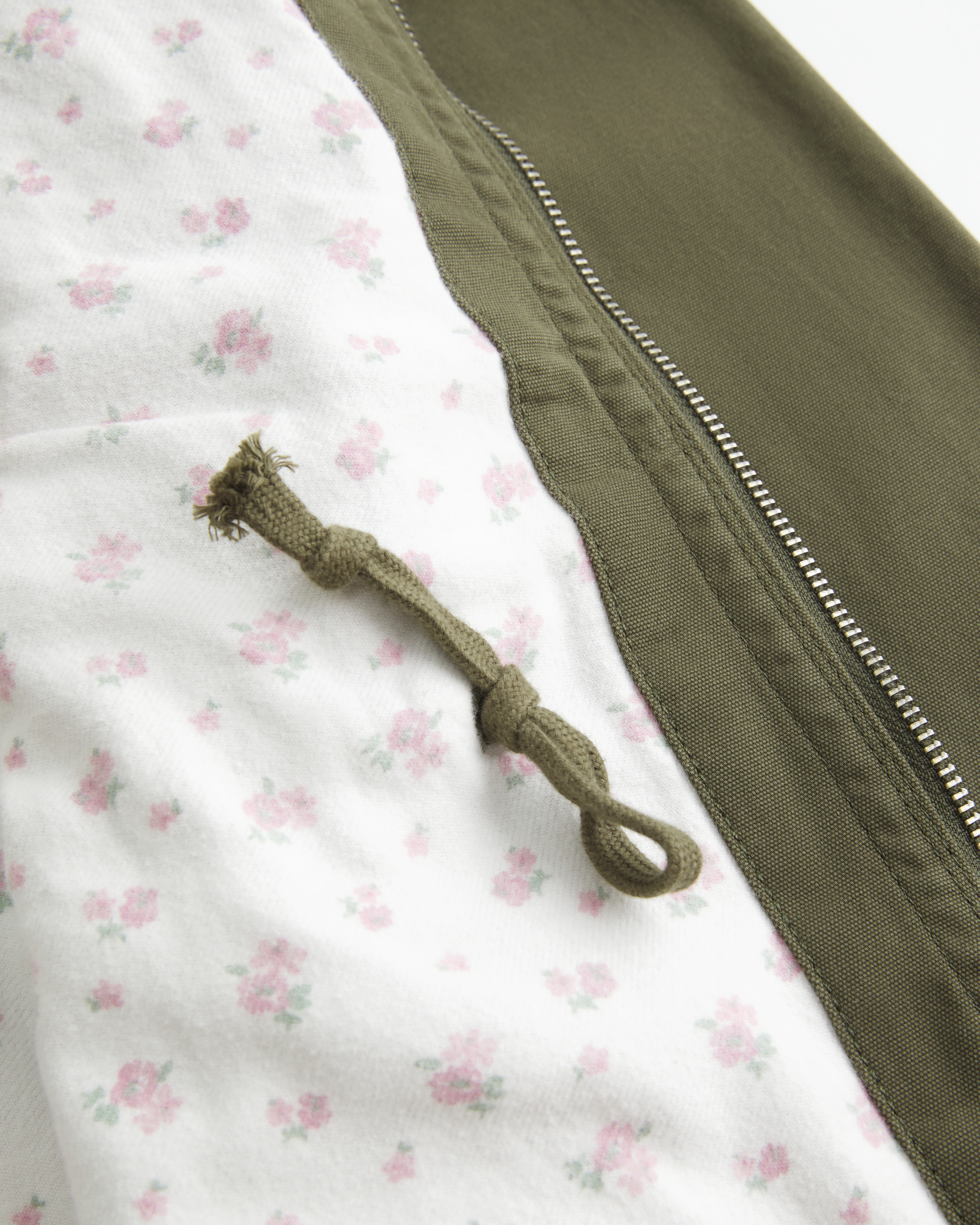 Hollister Twill Y2K Military Jacket | Liberty Center