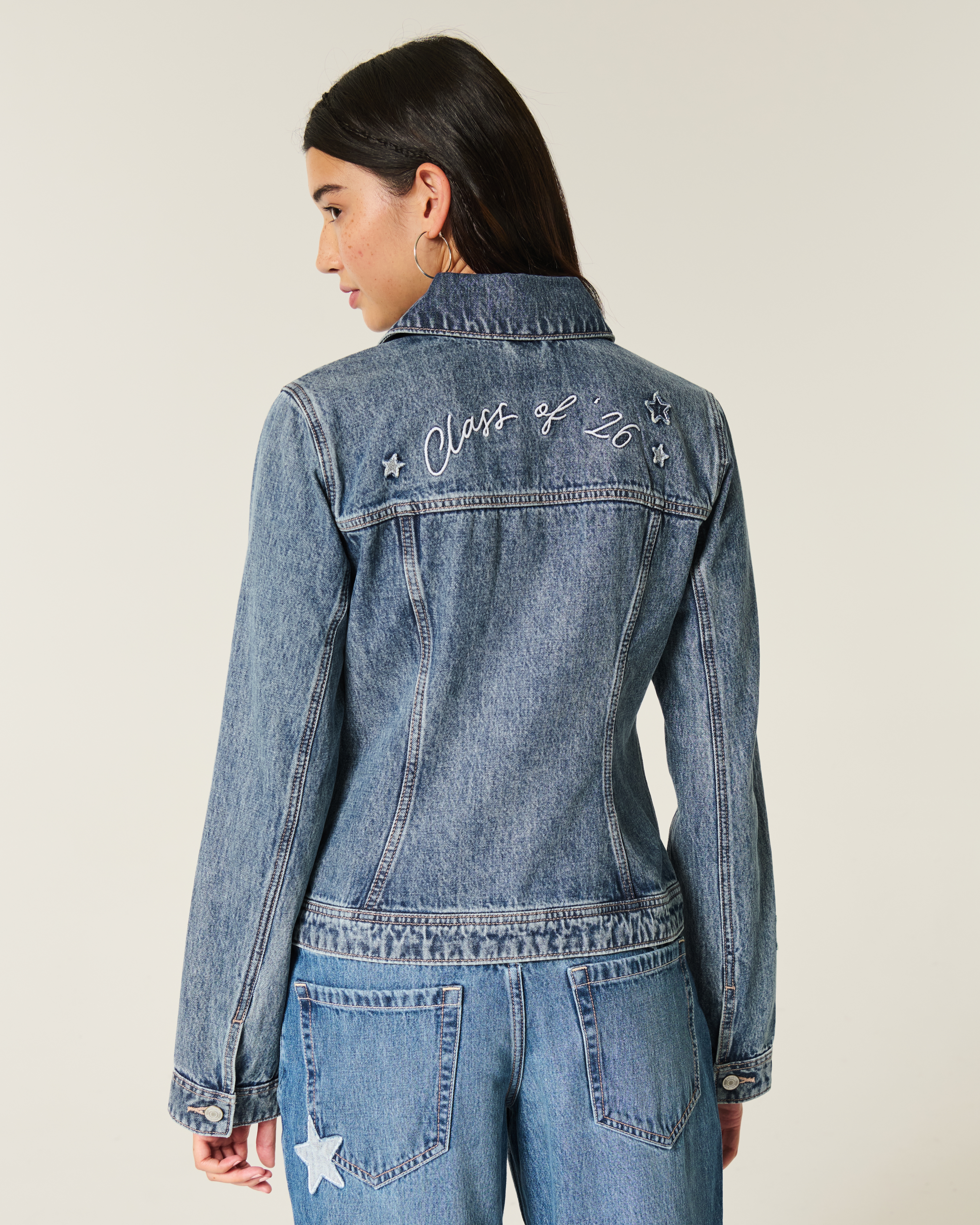 Class of '26 Graphic Denim Jacket