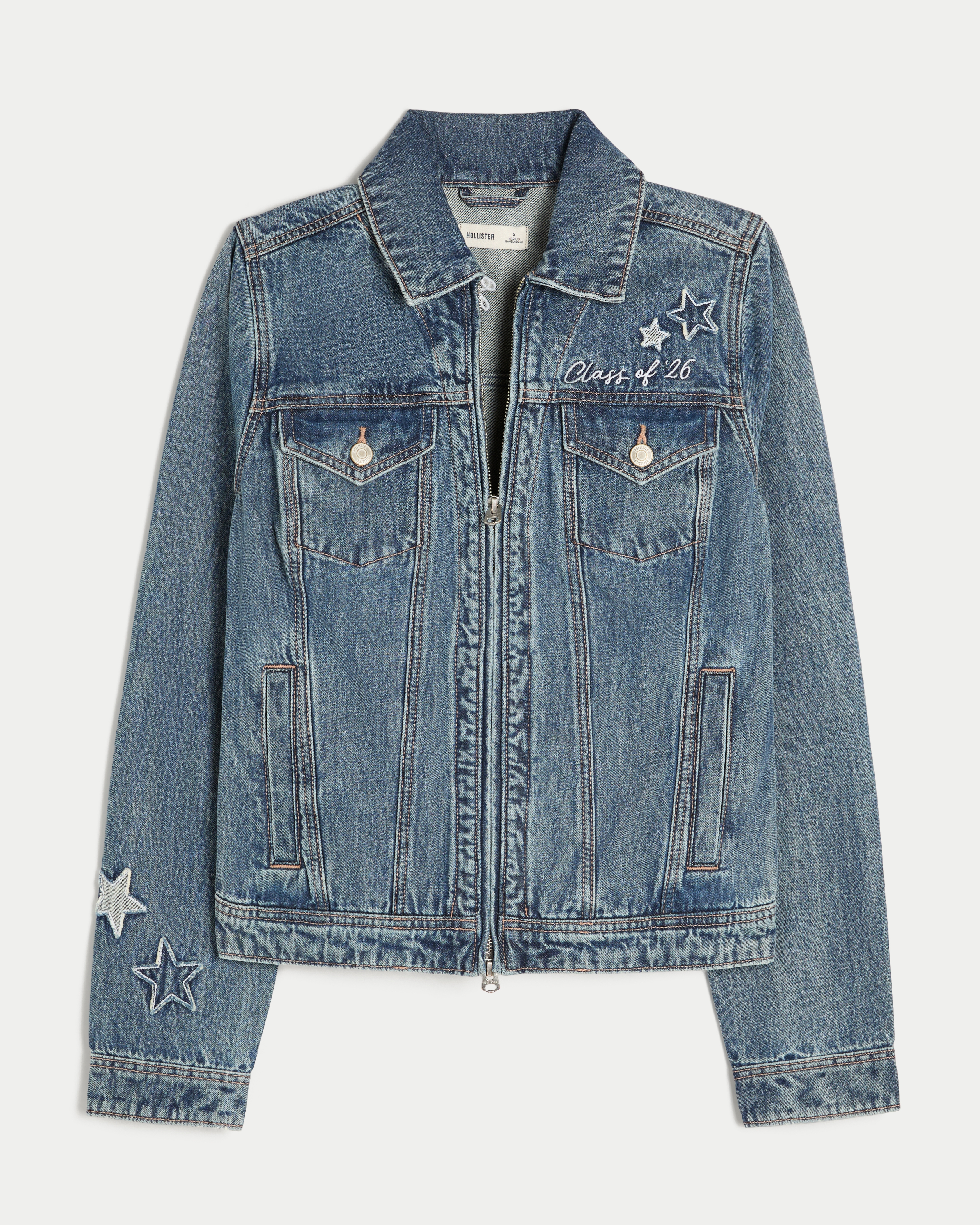 Class of '26 Graphic Denim Jacket