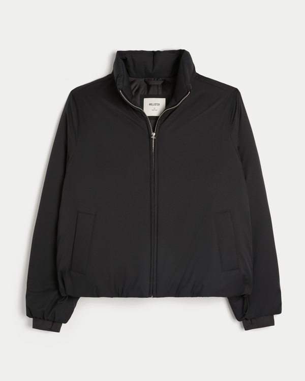 Zip-Up Puffer Jacket