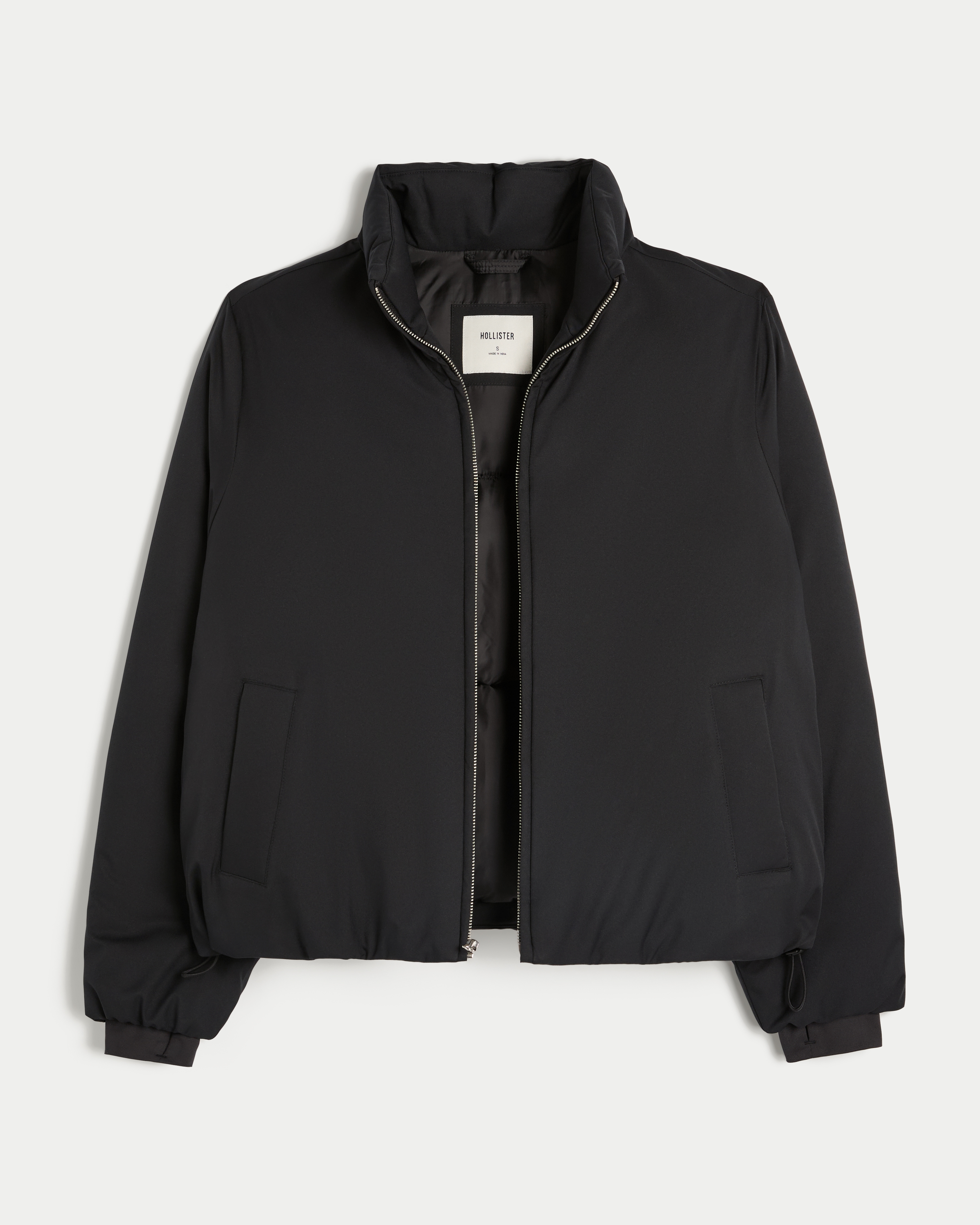 Zip-Up Puffer Jacket