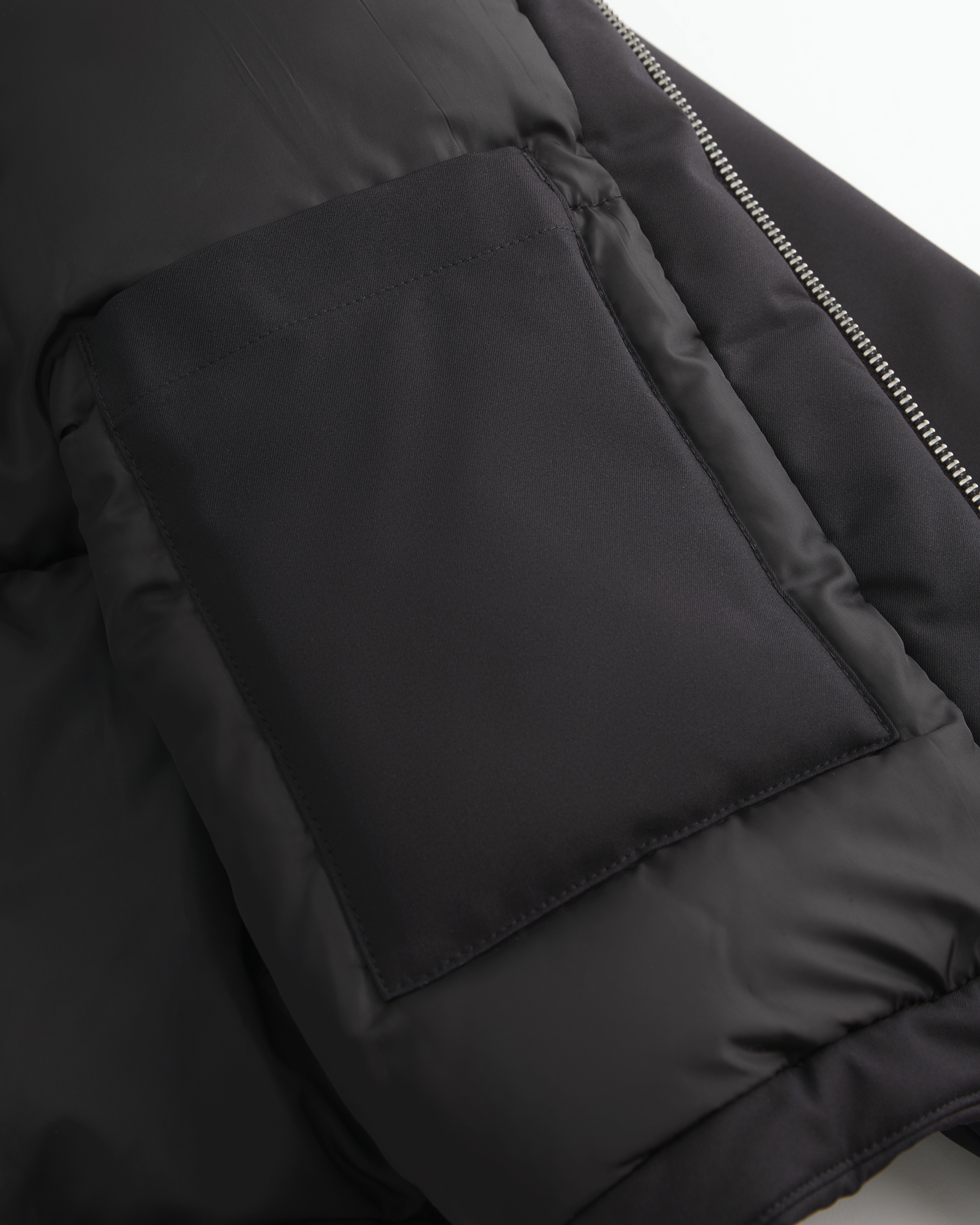 Hollister Zip-up Puffer Jacket