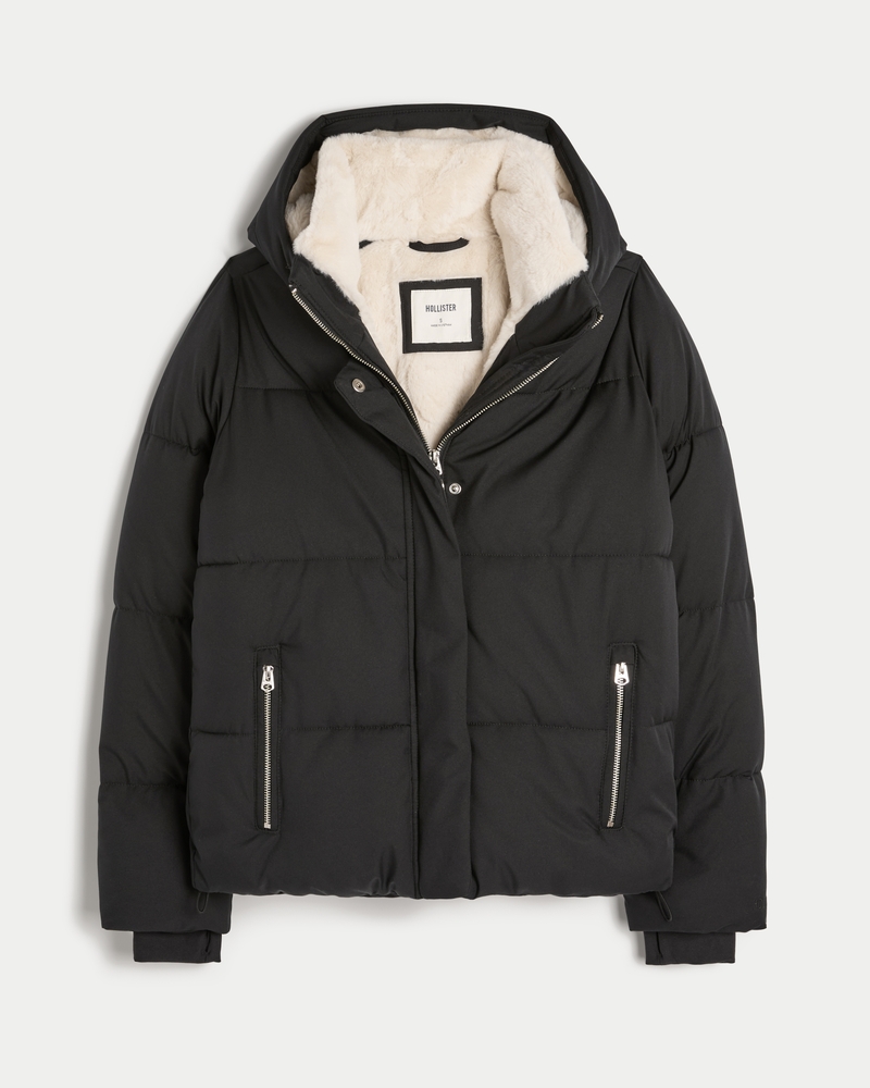 All Weather Jacket Hollister Jackets Sale Uk Women's Faux Fur