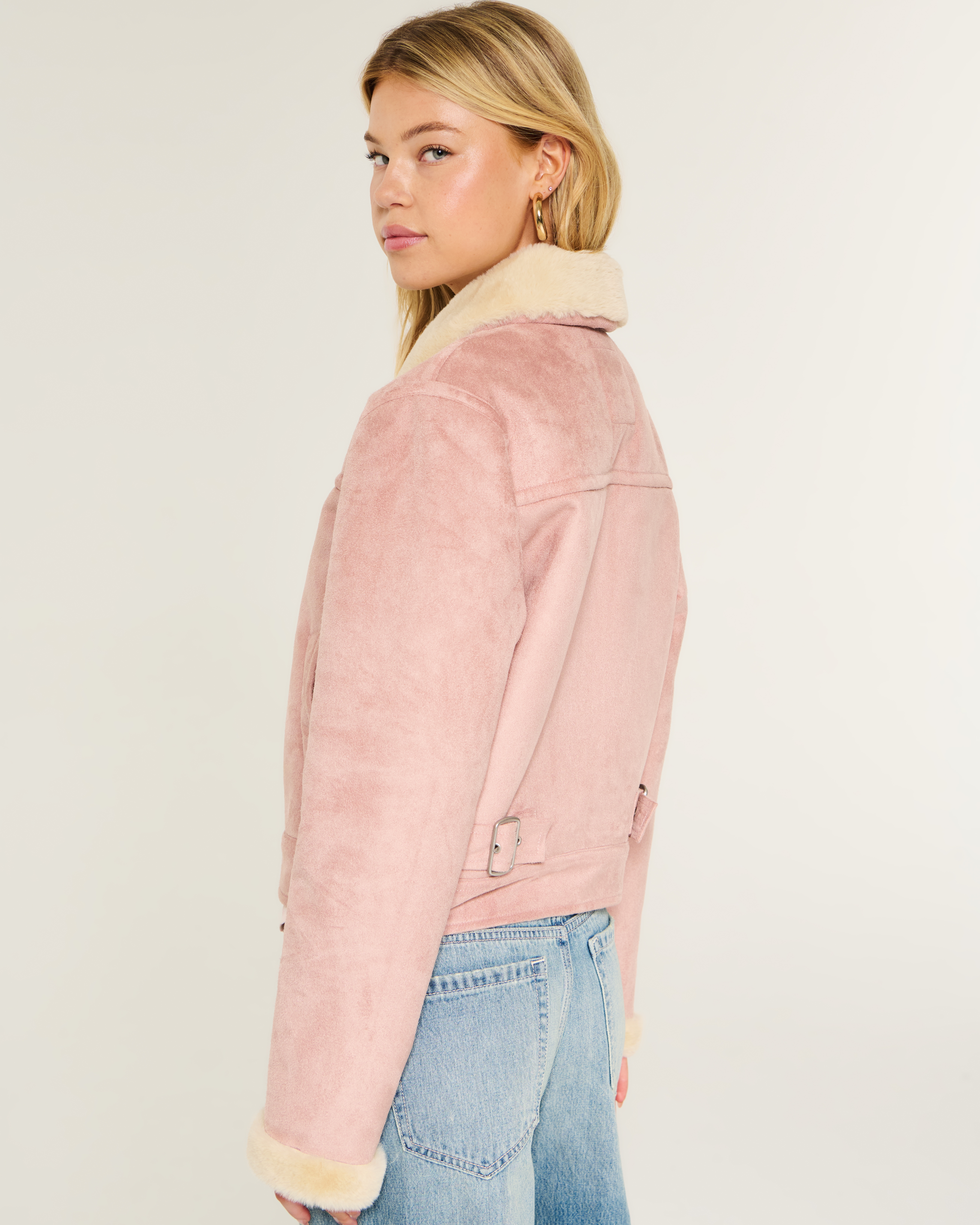 Faux Shearling Jacket