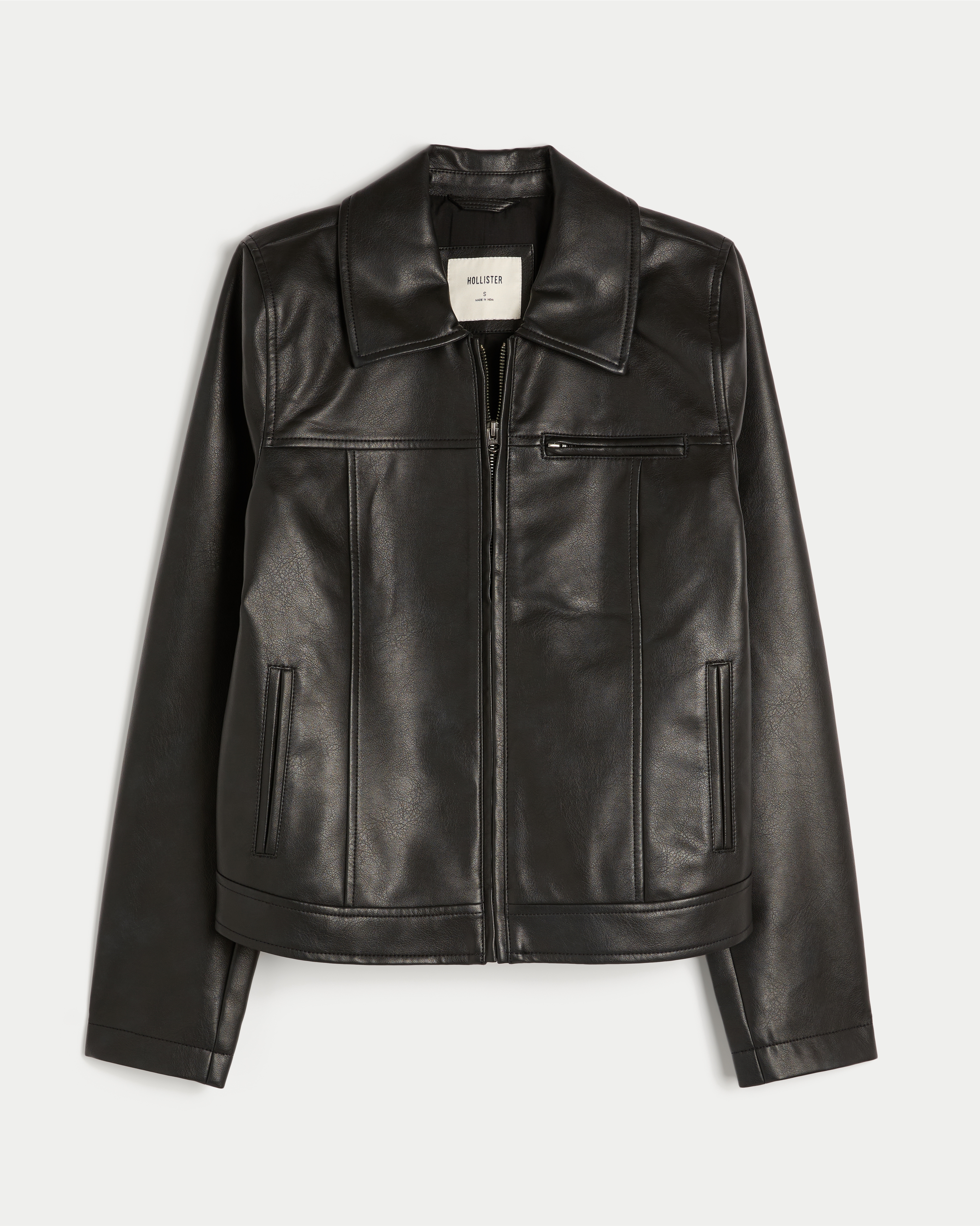Faux Leather Jacket