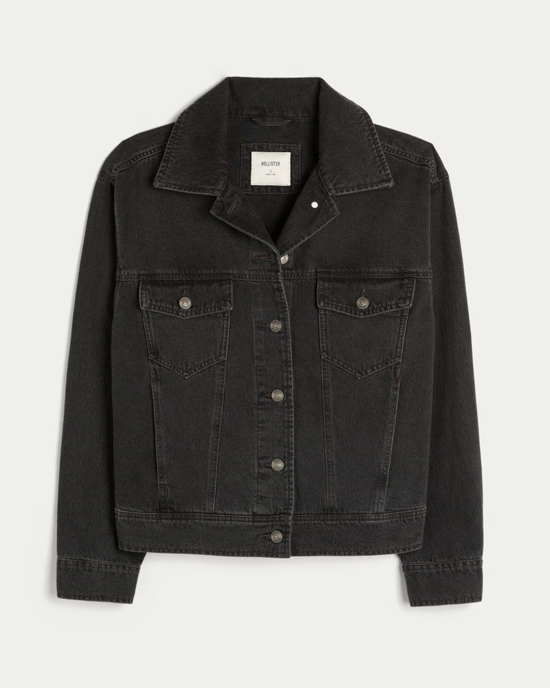 Women's Oversized Denim Jacket | Women's Jackets & Coats