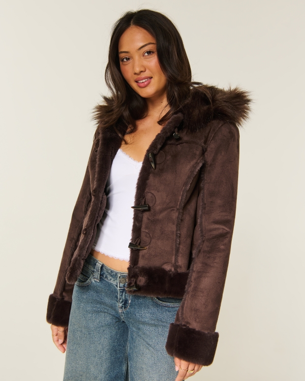 Faux Shearling Jacket