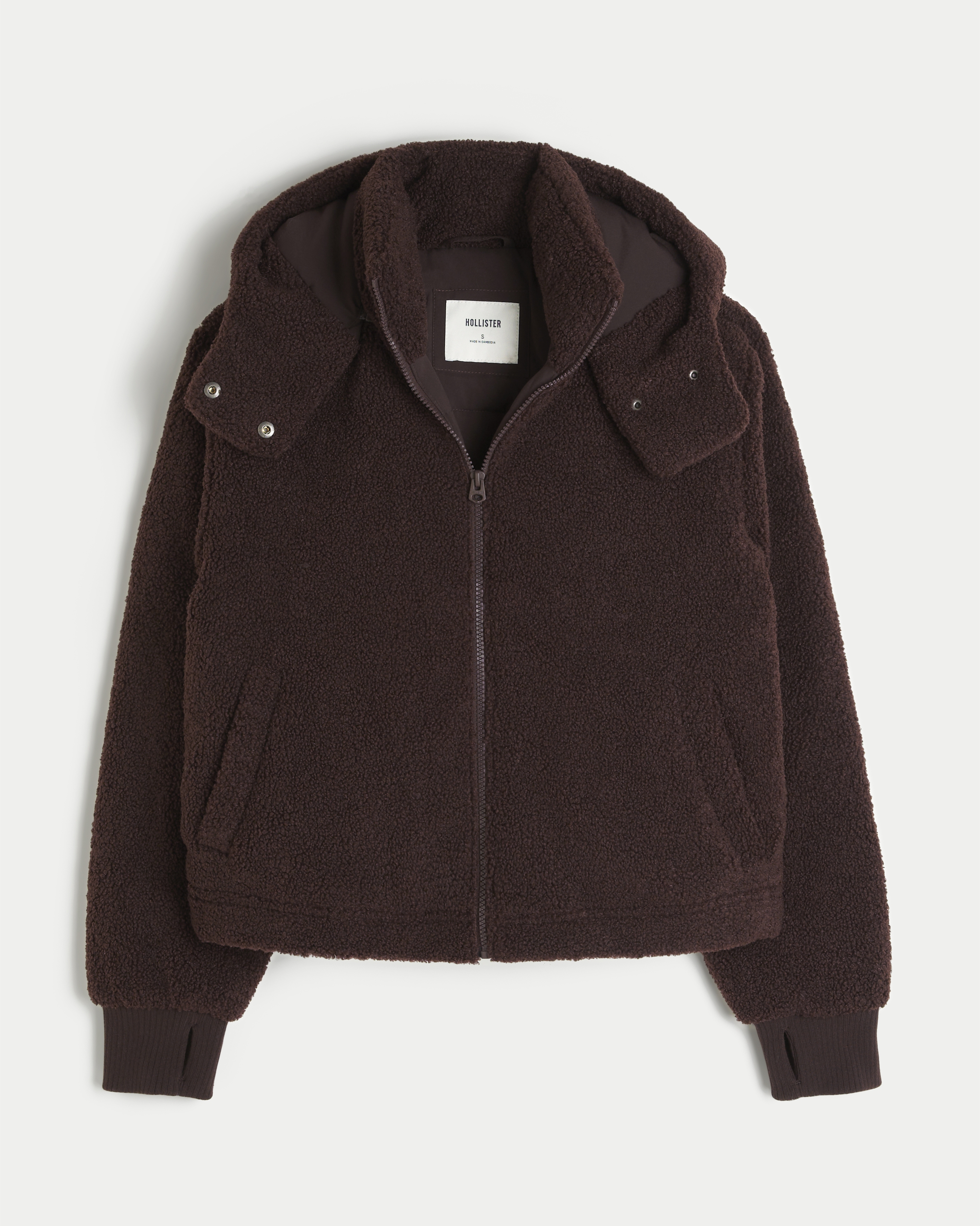 Sherpa Zip-Up Jacket