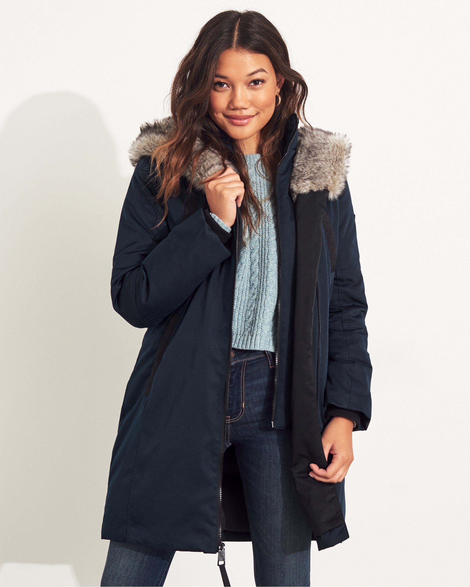 hollister coats ladies