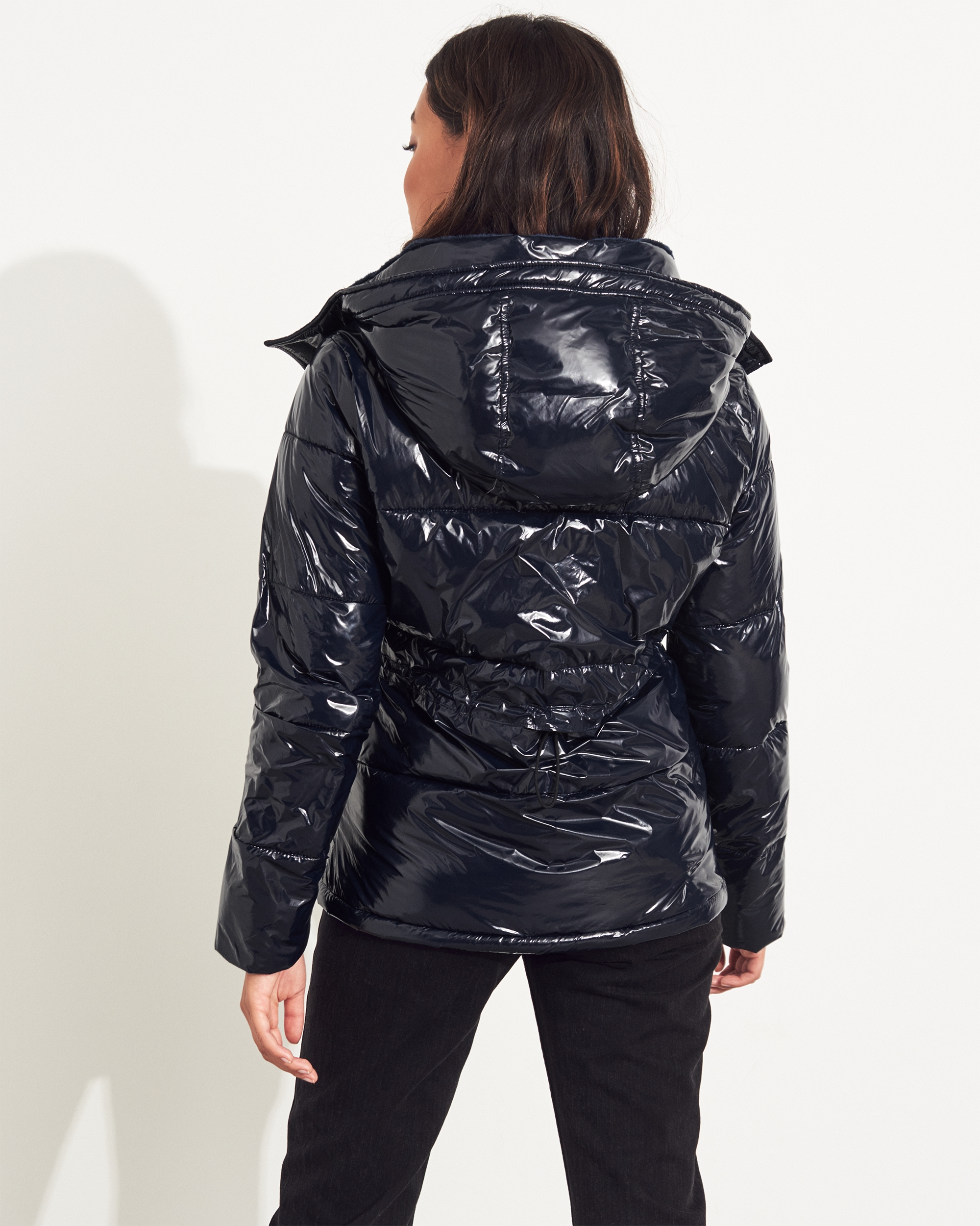 hollister bubble jacket