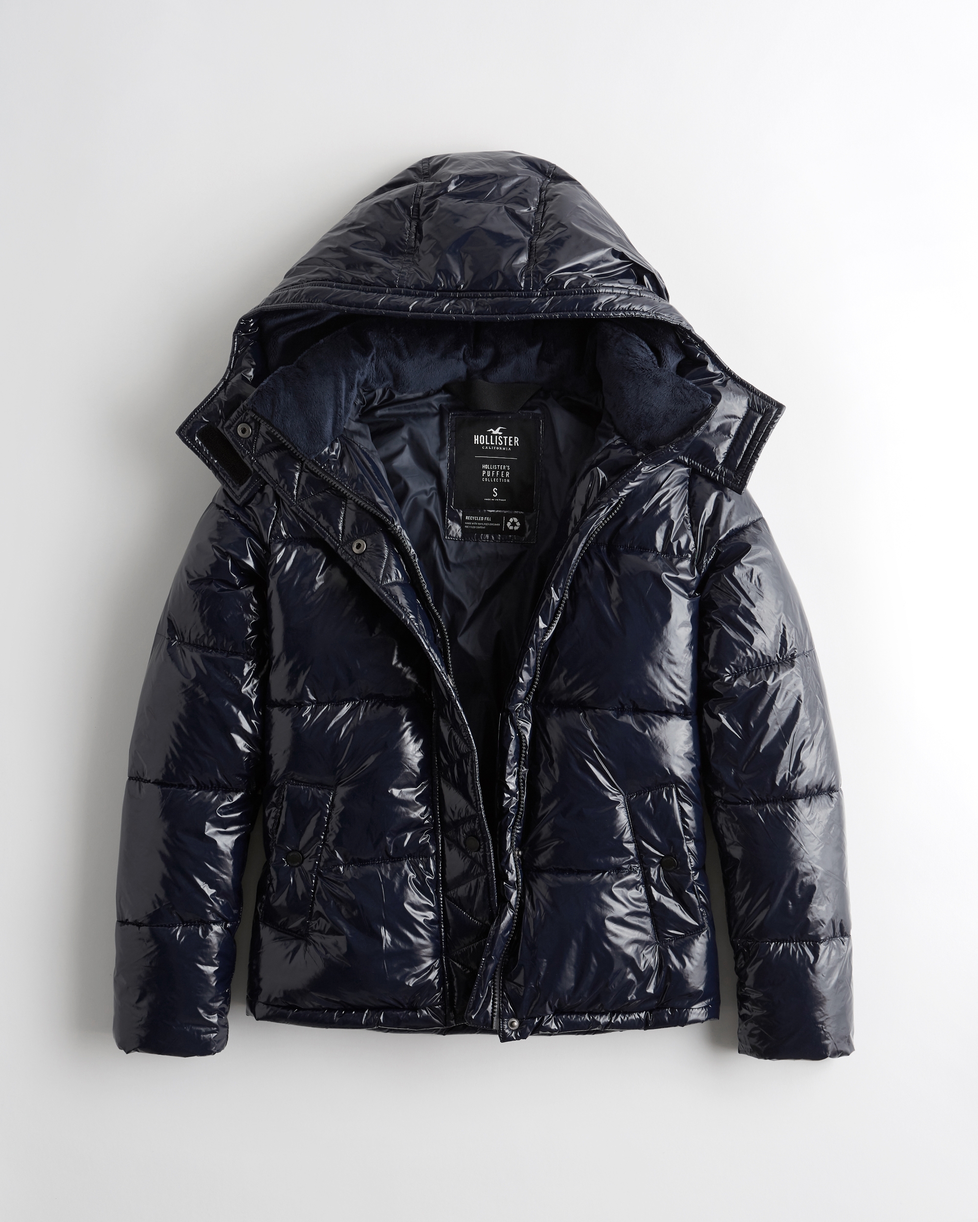 hollister bubble jacket