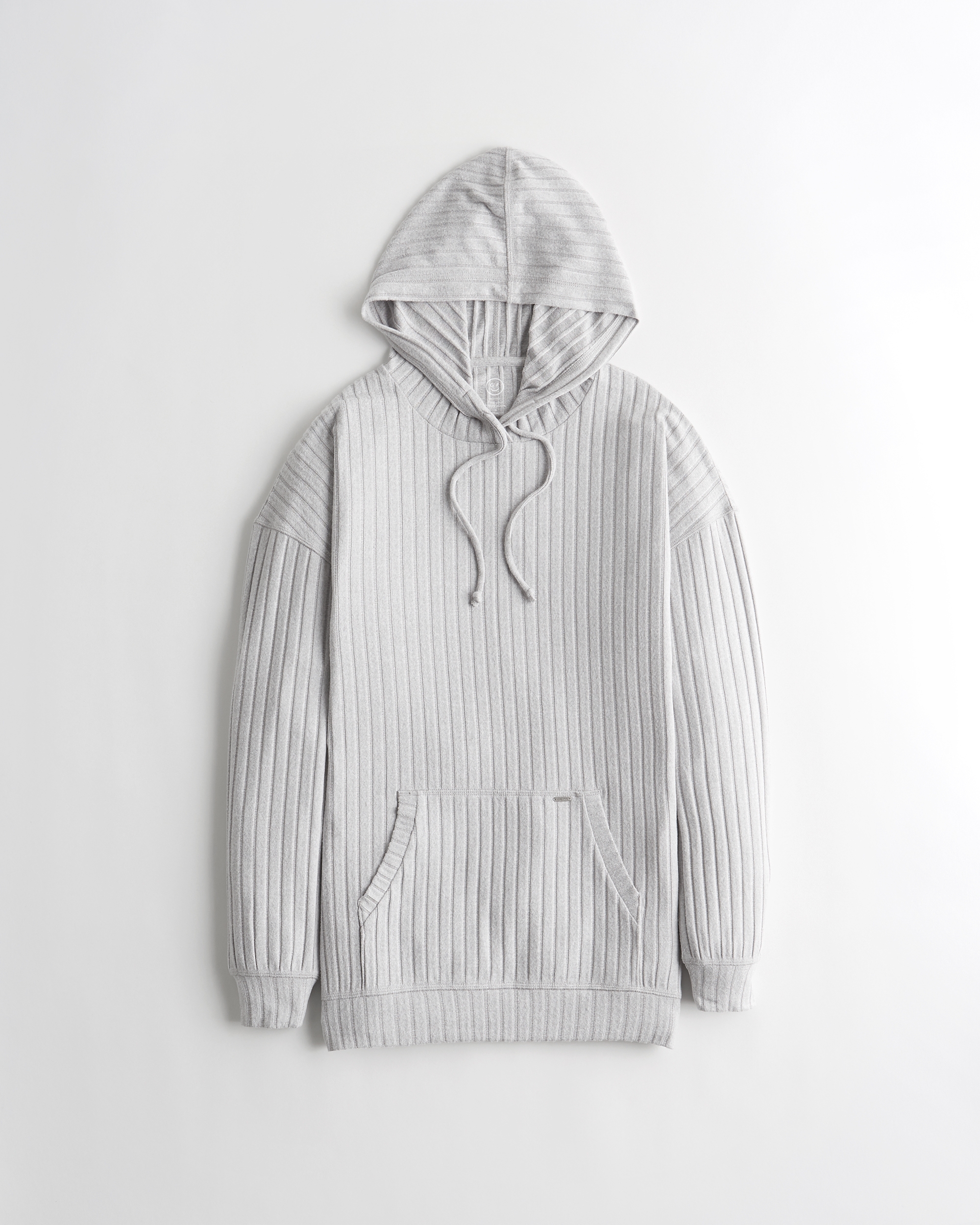 soft gray hoodie