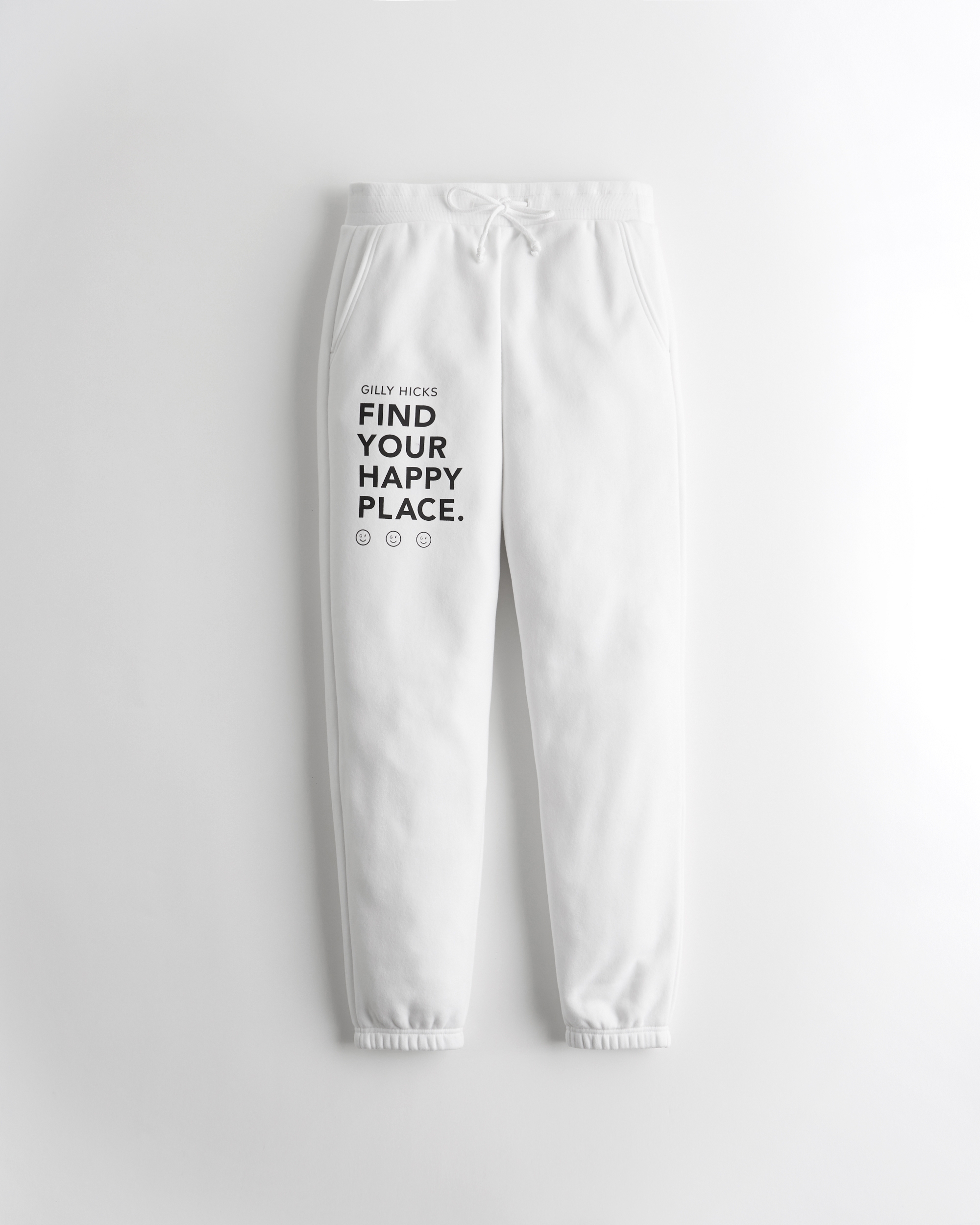 black hollister sweatpants