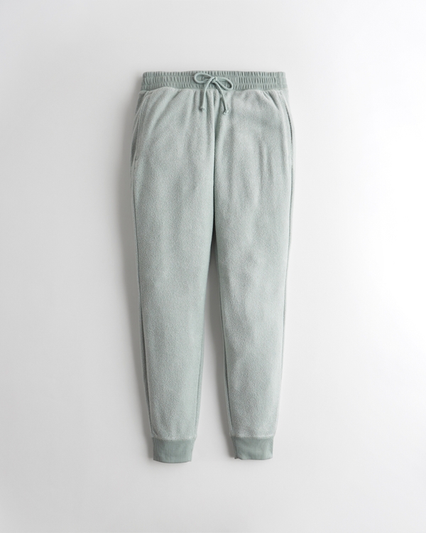 gilly hicks sherpa joggers