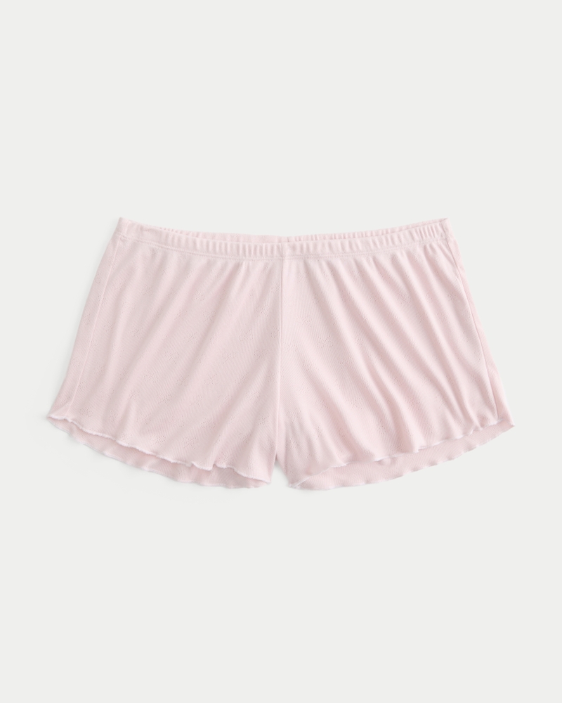 Pointelle Shortie