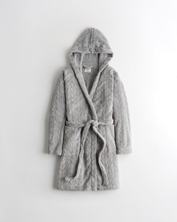 Gilly hicks sherpa hoodie robe clearance