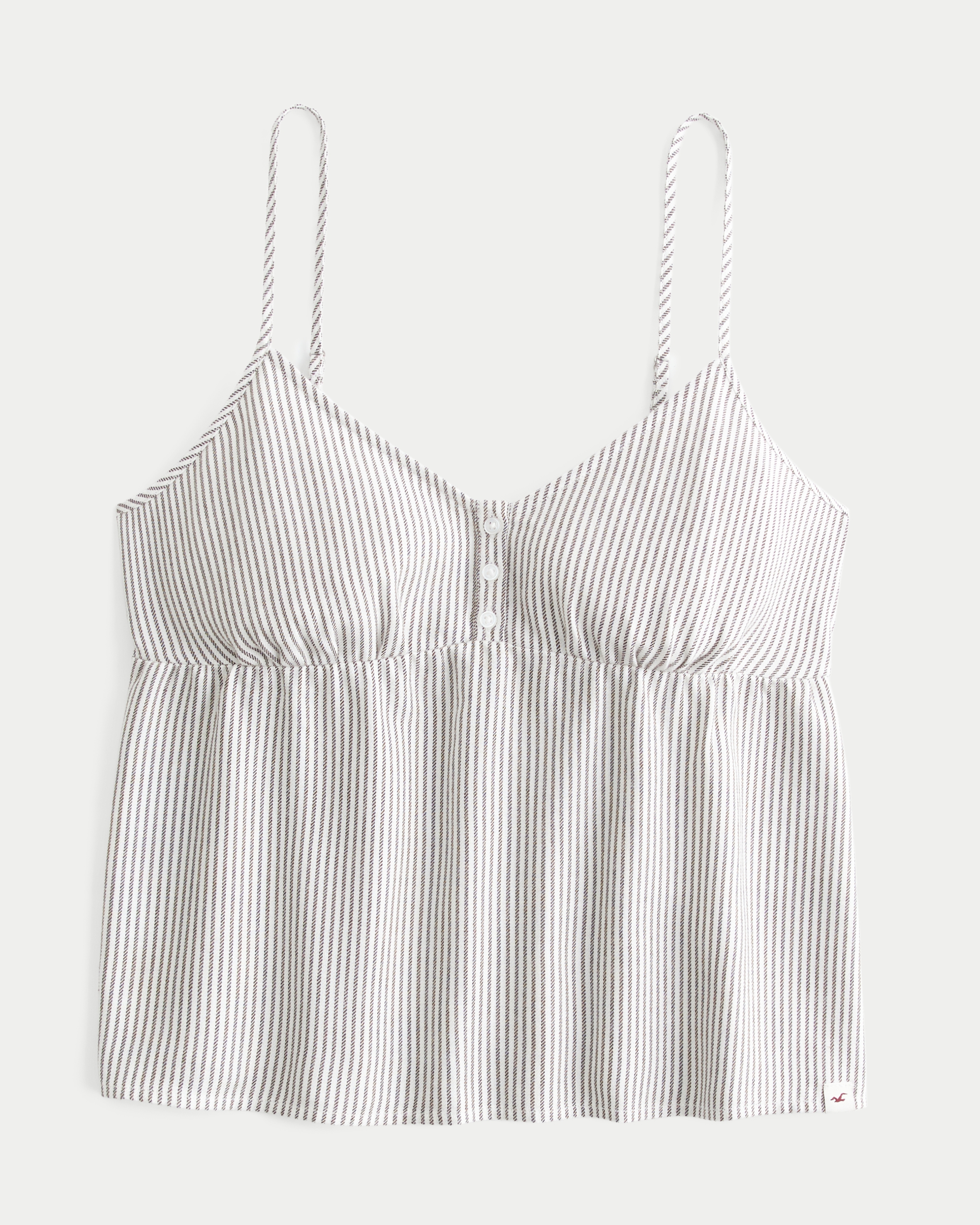 Flannel Babydoll Tank