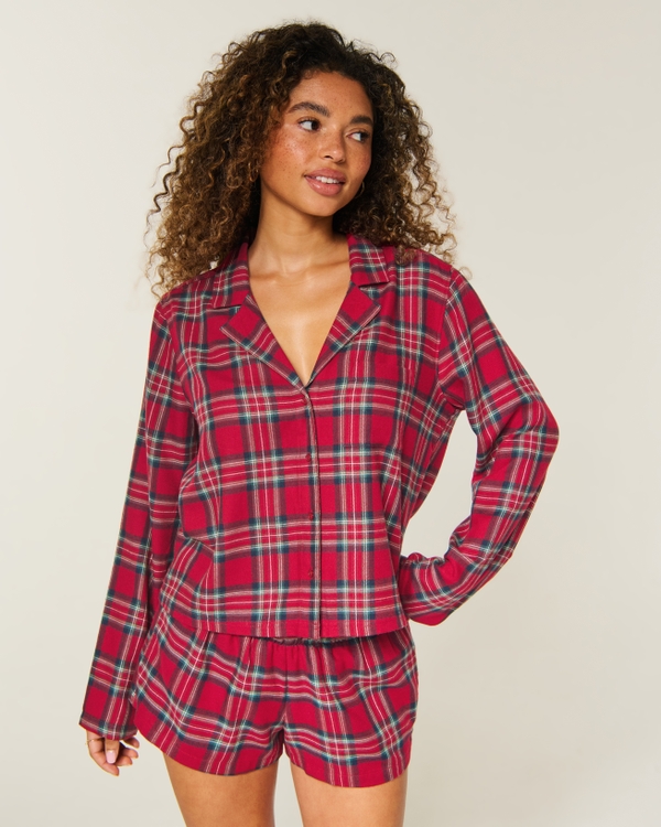 Easy Long-Sleeve Flannel Shirt