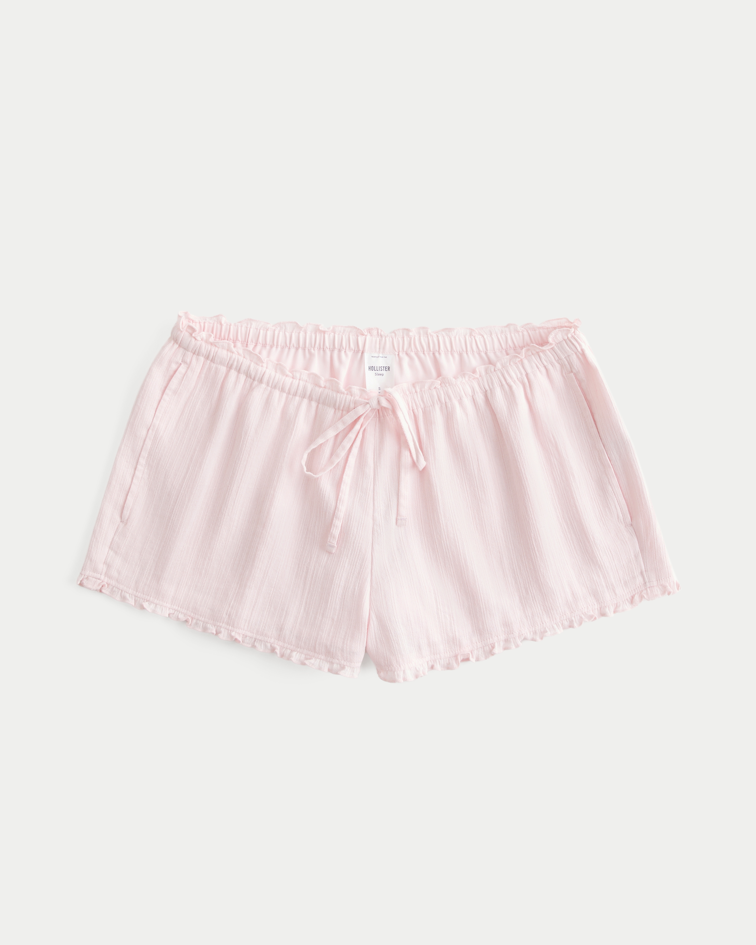 Textural Ruffle Shortie