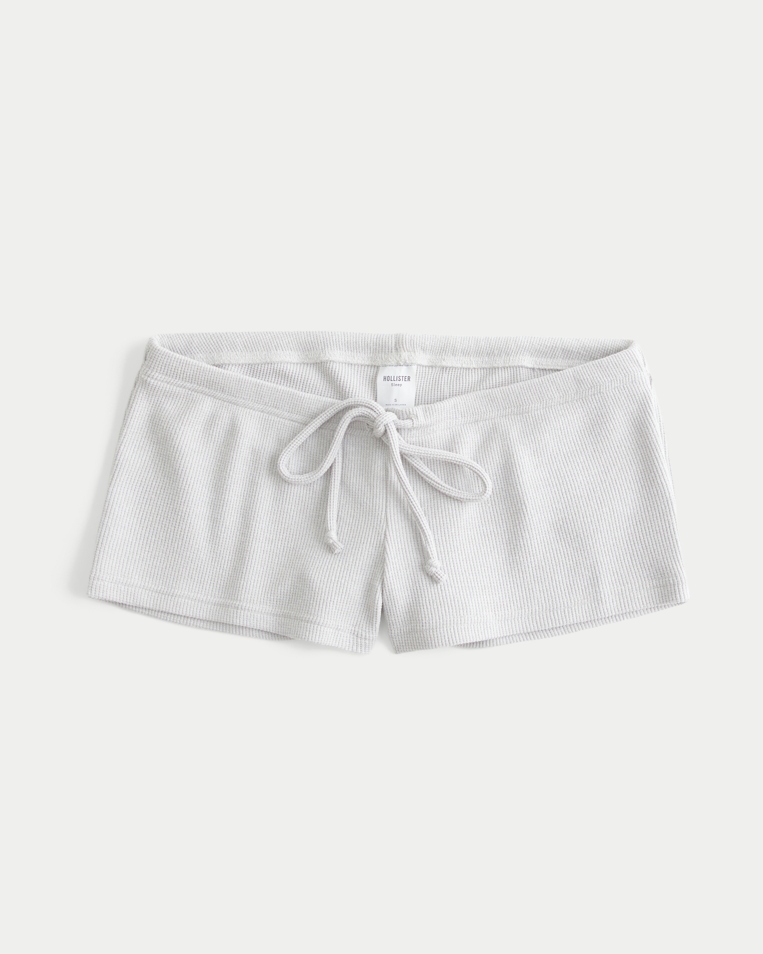 Cozy Waffle Micro Shorts